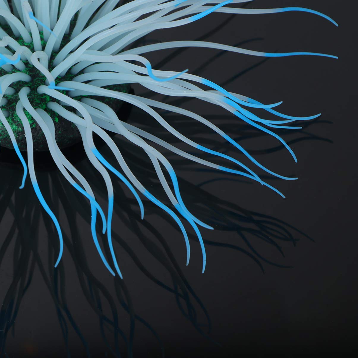 POPETPOP Artificial Aquarium Plants - Plastic Coral Decor, Water Grass, Sea Anemone & Urchin Ornaments for Saltwater & Freshwater Fish Tanks - Perfect for Home, Office Aquarium Decoration & Marine Habitat Enhancement