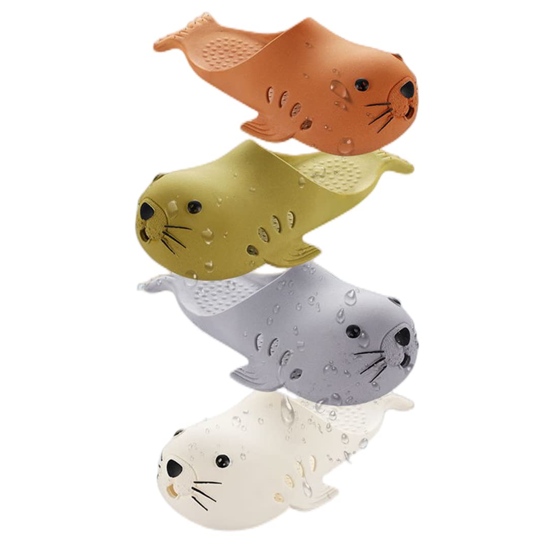 Sea Lion Slippers for Men & Women - Soft Animal House Slippers, Breathable Summer Beach Slides & Indoor Shower Shoes - Perfect for Home, Poolside, and Vacation Use