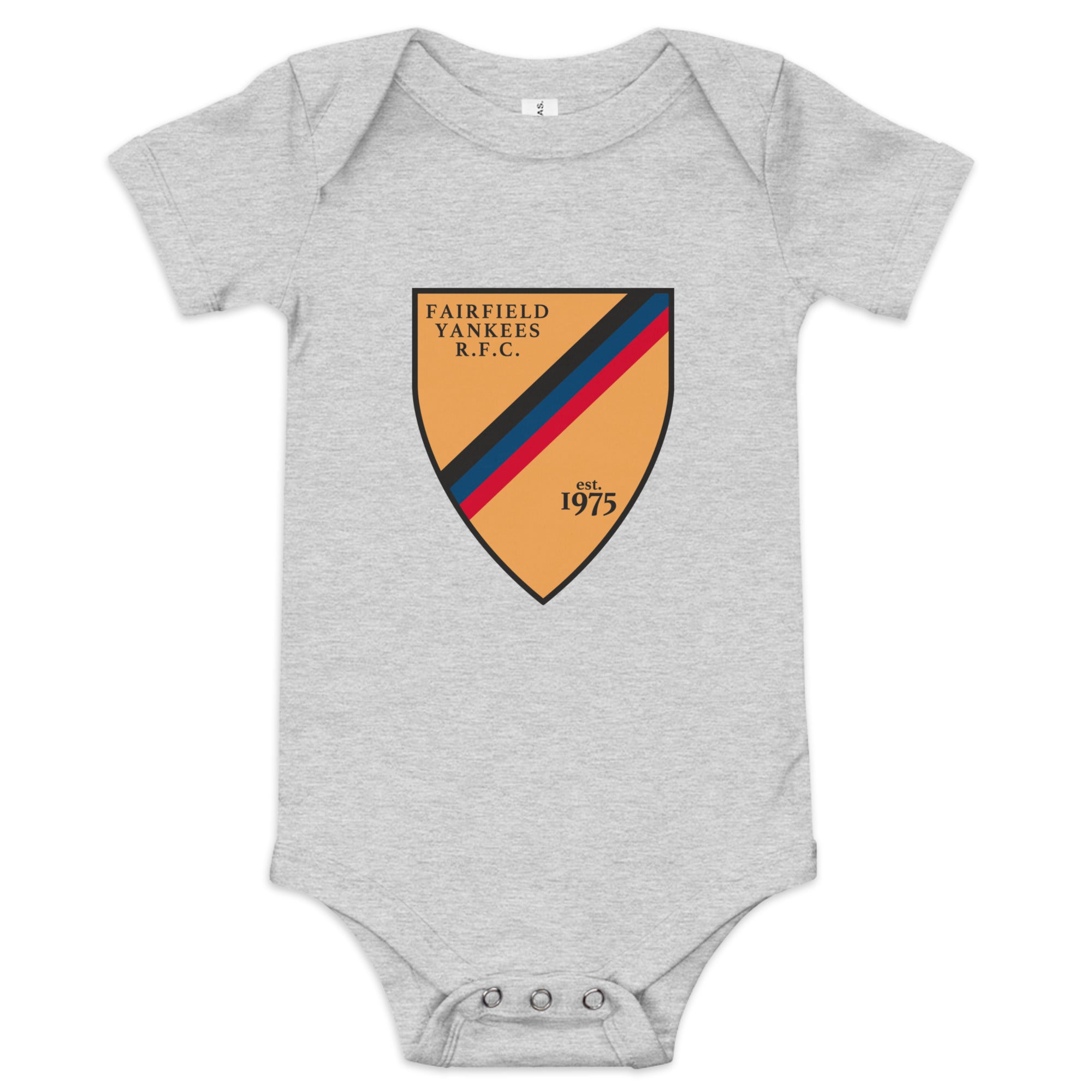 Fairfield Yankees RFC Baby Onesie - Soft Cotton Infant Bodysuit for Boys & Girls - Perfect for Game Day, Family Outings & Photo Shoots