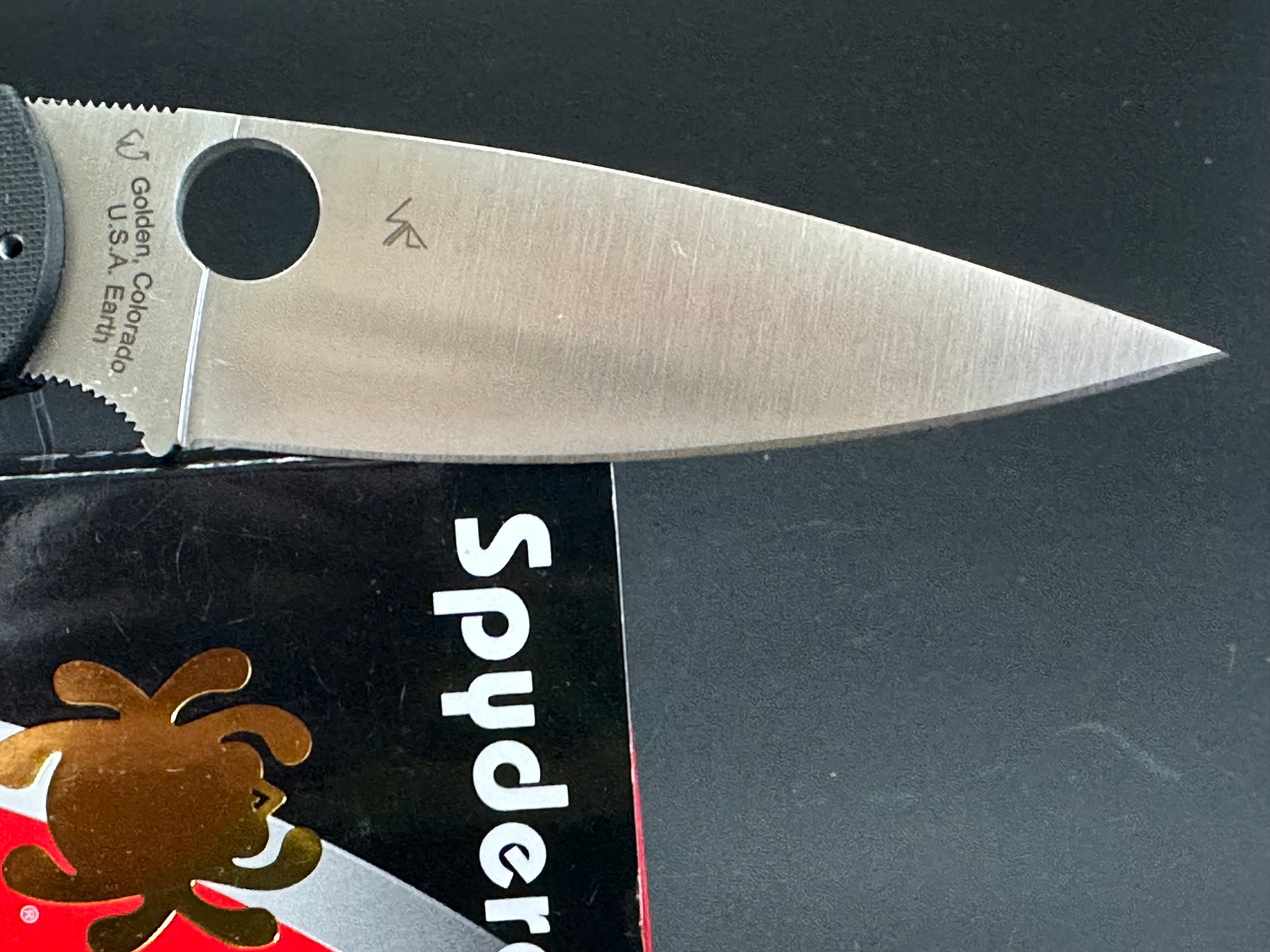 Spyderco Native Chief Folding Knife - Premium EDC Pocket Knife with CPM-S30V Steel Blade for Outdoor, Camping & Everyday Carry