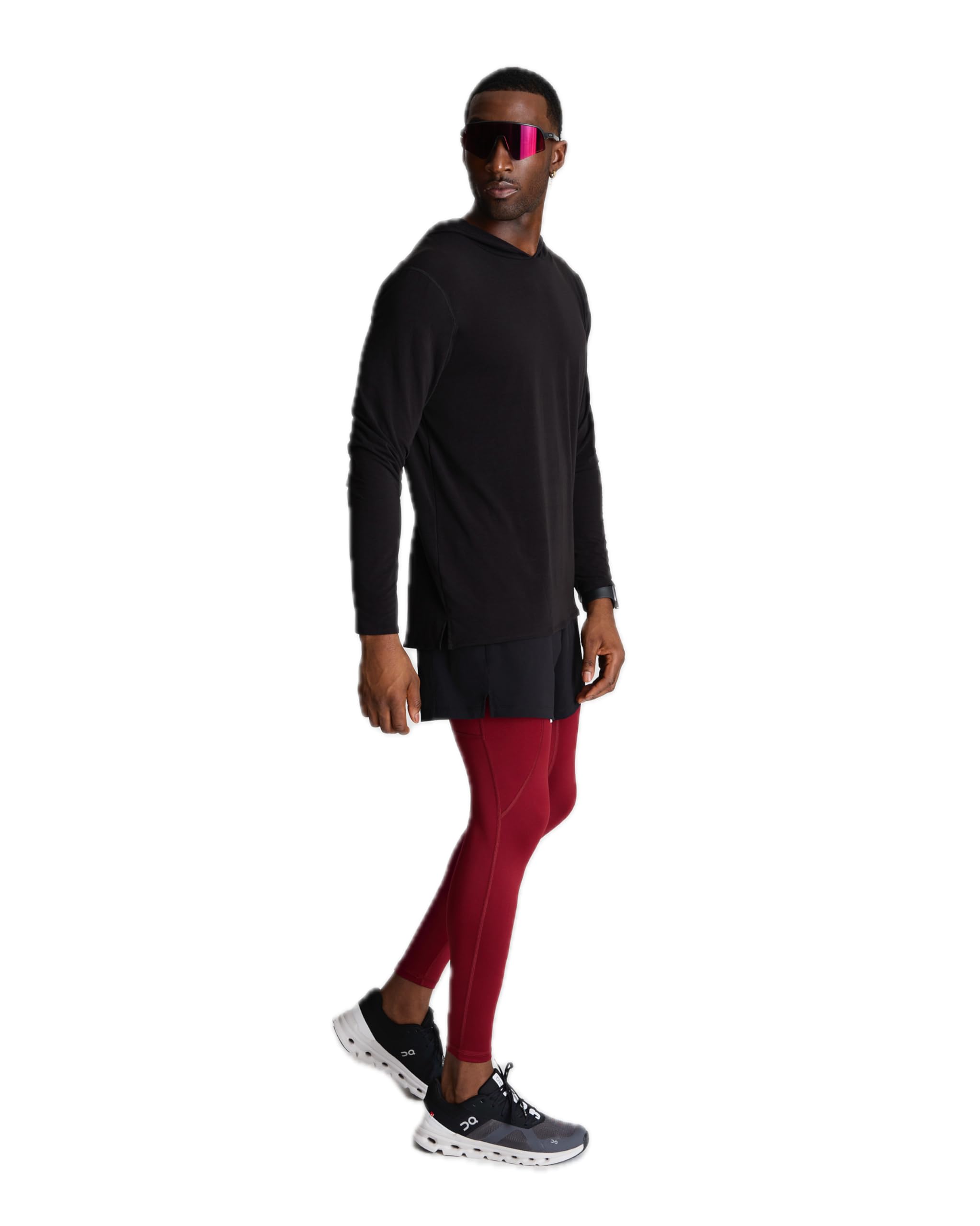 WOLACO Fulton Compression Pants for Men - Athletic Baselayer Running Tights with Moisture Wicking & Muscle Support - Ideal for Workouts, Jogging & Cold Weather Training