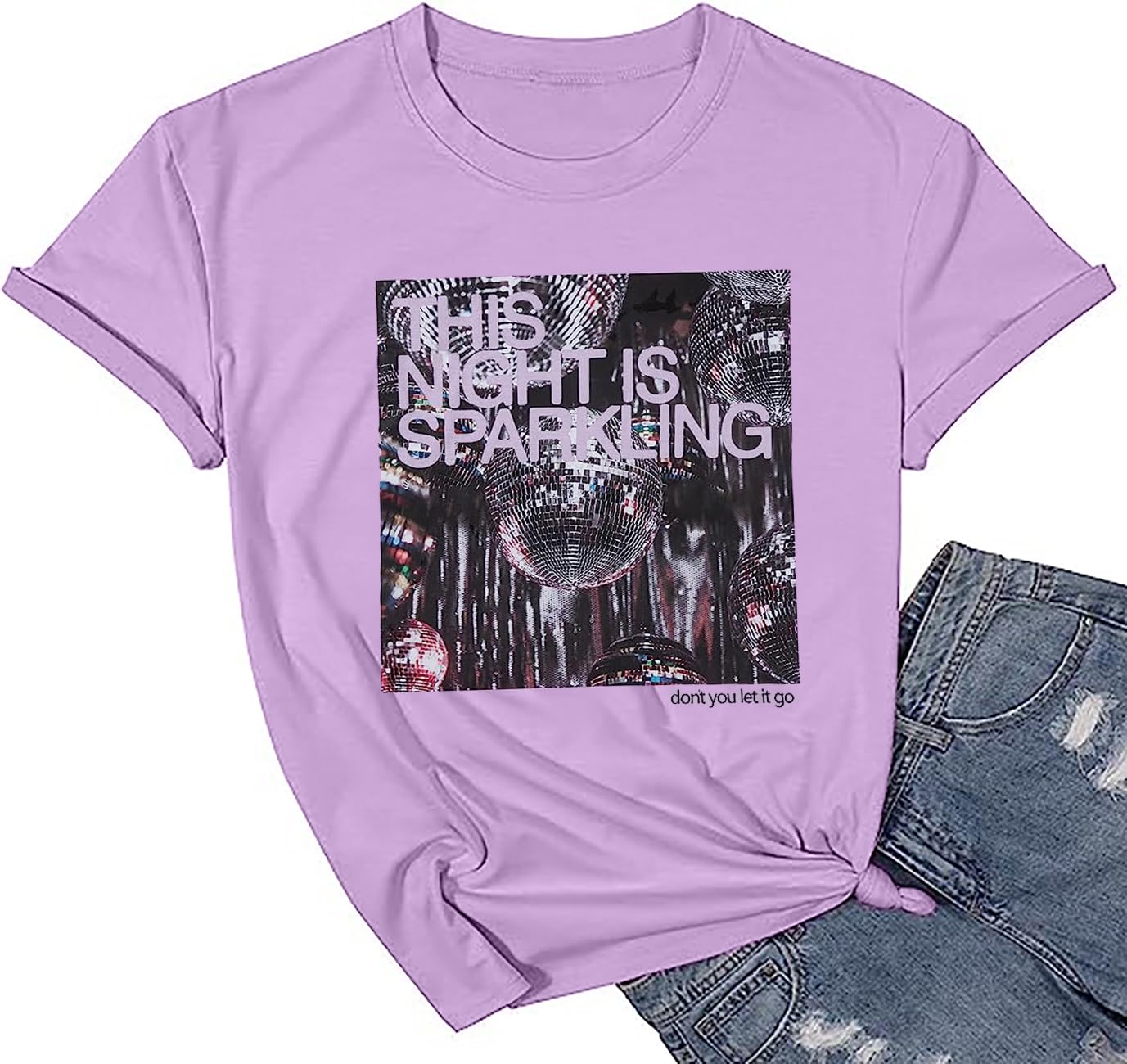 Vintage Graphic Concert T-Shirt for Women | Sparkling Night Country Music Lover Tee | Taylor Swift Fan Top | Perfect for Concerts, Parties & Casual Wear