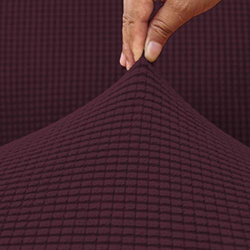 Jacquard Dark Red