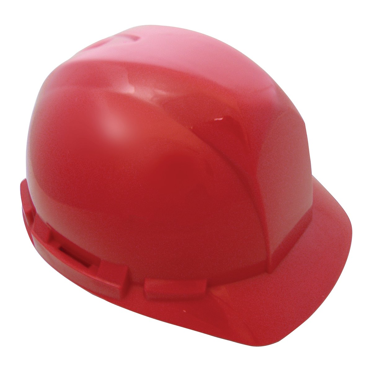 Premium Hard Hat with Ratchet Suspension - ANSI Certified, Adjustable & Comfortable - Ideal for Construction, Industrial Safety & DIY Projects (Red)