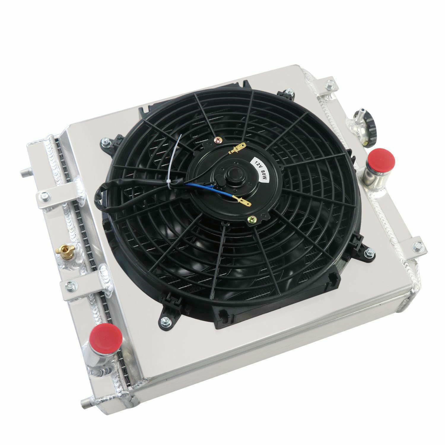 All Aluminum 2-Row Radiator with 12