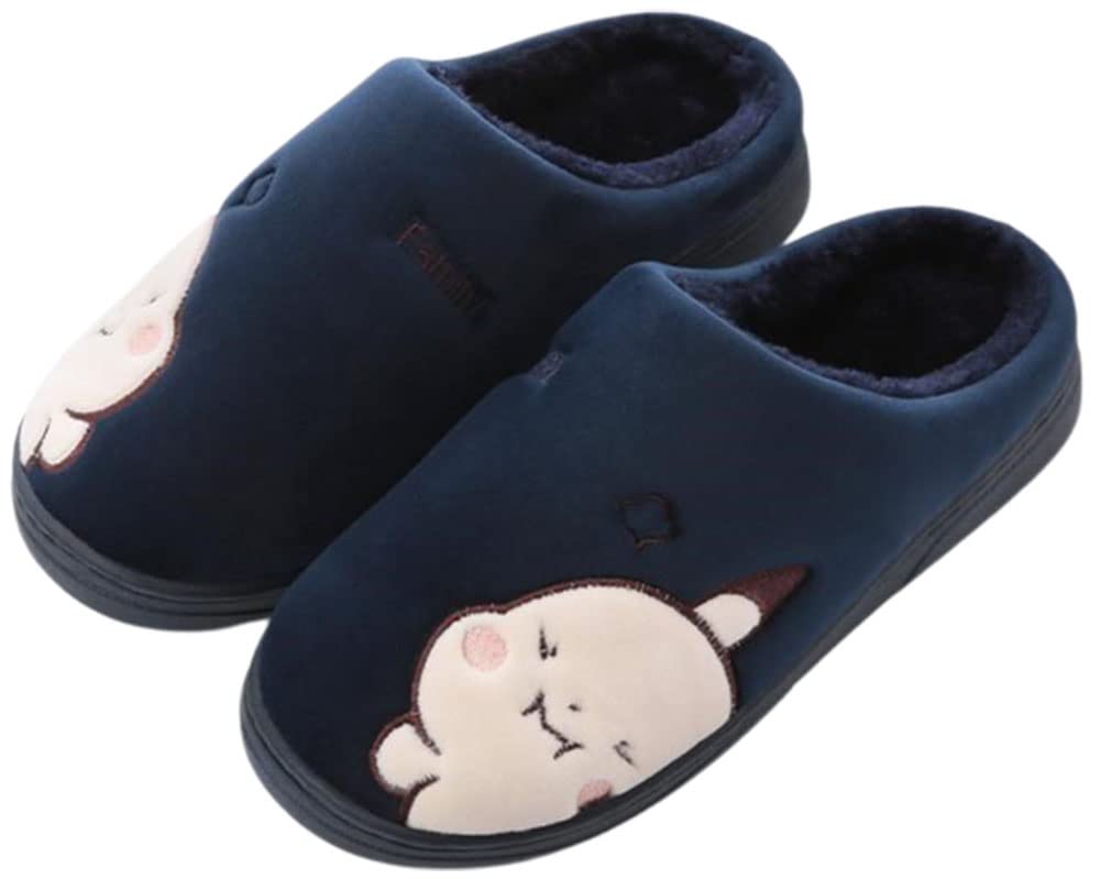Cute Animal Slippers for Women - Super Soft Plush House Shoes with Non-Slip Sole - Perfect Gift for Girls, Wives & Moms - Indoor/Outdoor Wear for Home, Dorm, Beach & Travel