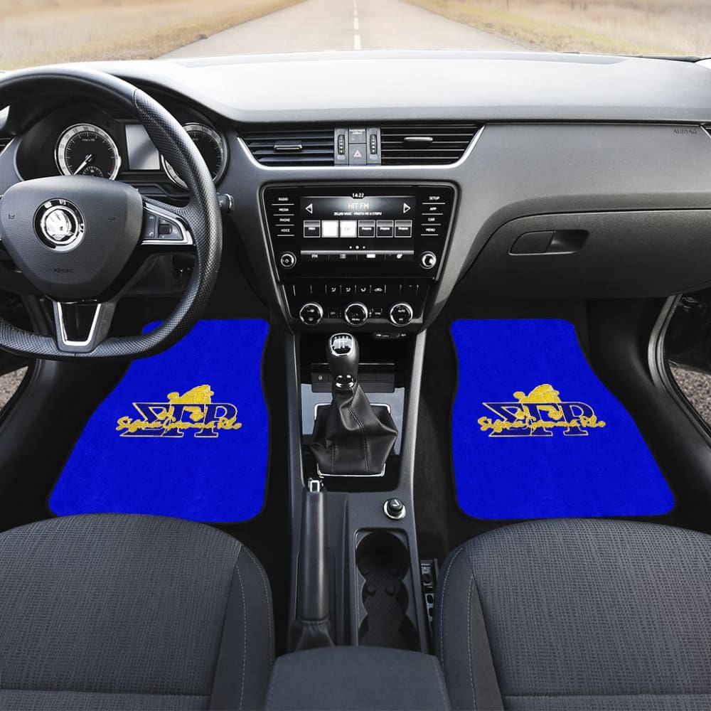 Premium Blue Sigma Gamma Rho Car Floor Mats - All-Weather Protection for Sedans, SUVs & Trucks - Perfect for Fraternity Events, Road Trips & Daily Commutes