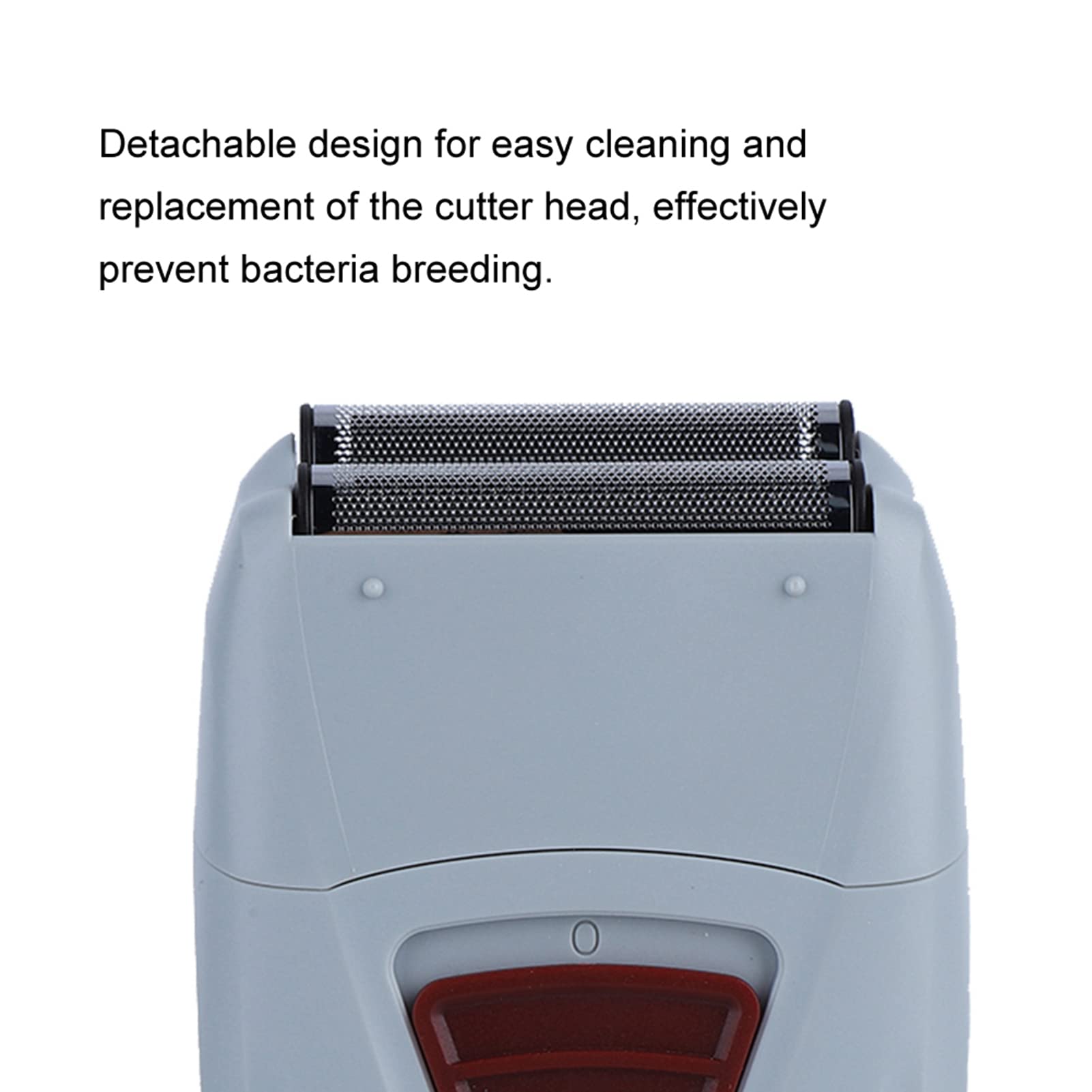 Professional Rechargeable Electric Hair Clipper for Men - Cordless Hair Trimmer with Double Head & Reciprocating Shaver - Perfect for Home Haircuts, Beard Trimming & Grooming (Black)