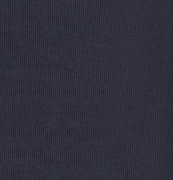 Navy Ribbed
