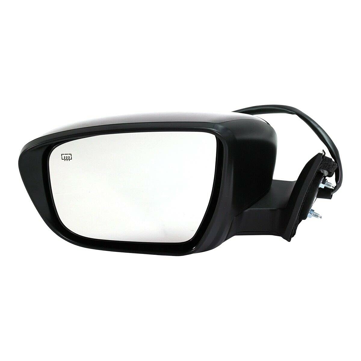 Left Hand Side Heated Mirror for Nissan Rogue - Driver Side Replacement Part - Perfect for Winter Driving & Defrosting in Cold Weather