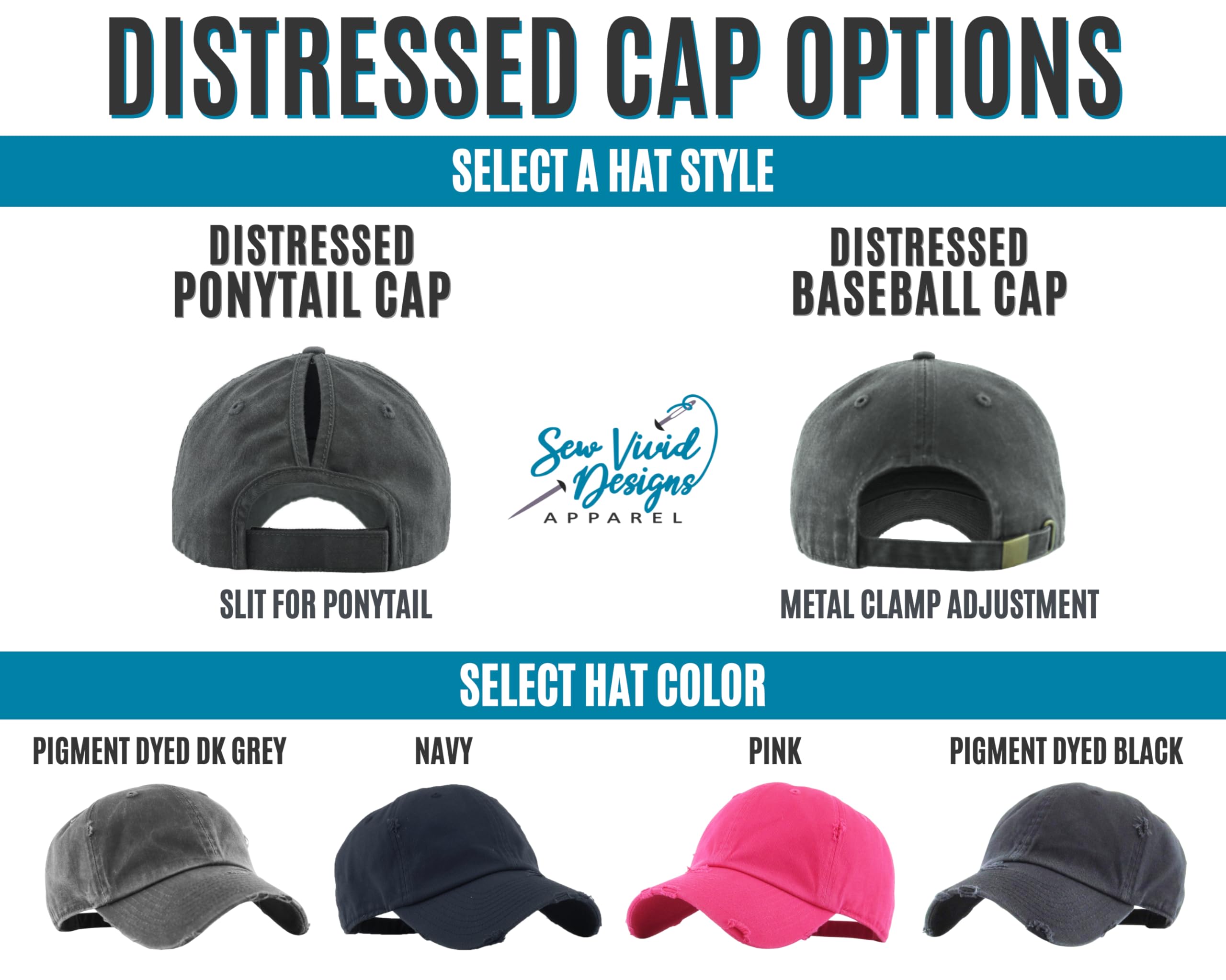 Distressed Embroidered Baseball Cap with Heart Design - Adjustable Ponytail Hat for Women - Perfect Gift for Nana - Ideal for Outdoor Activities, Casual Wear and Special Occasions