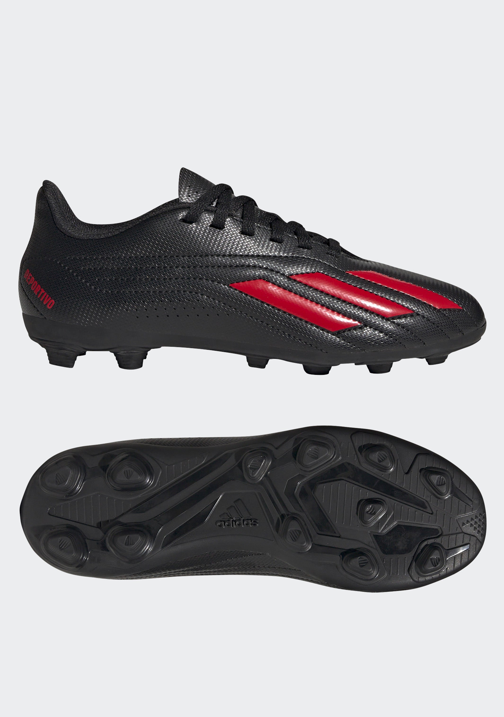 Adidas Kids' Deportivo II FXG Soccer Cleats - Lightweight Football Shoes for Youth Players - Perfect for Training & Matches on Grass Fields