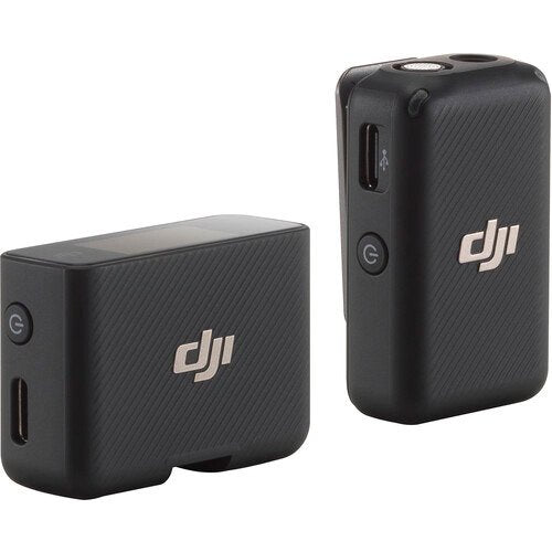 DJI MIC (1Tx + 1Rx) Wireless Lavalier Microphone Kit for Vlogging, YouTube, Podcasting & Content Creation - Compact & High-Quality Audio Recording Solution