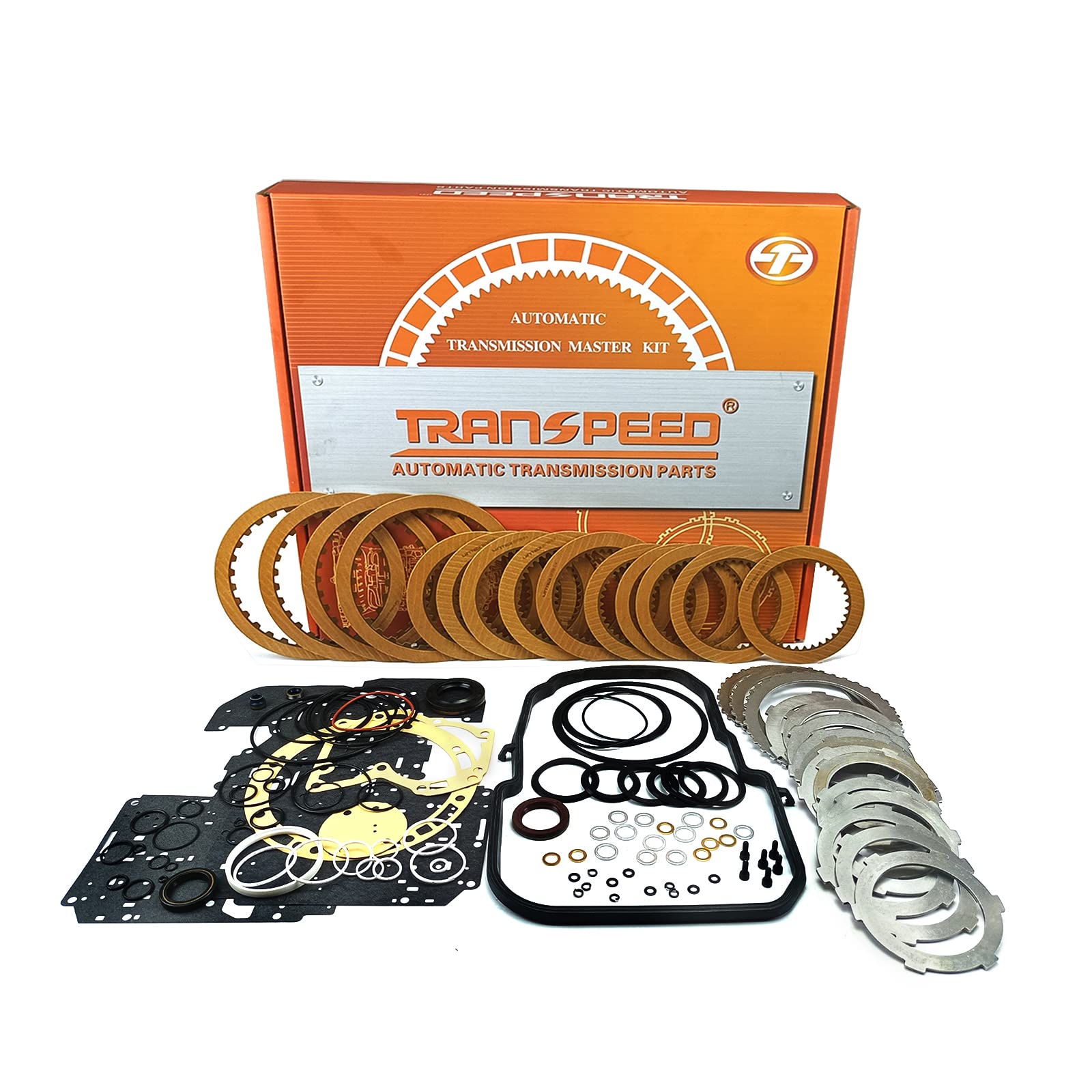 TRANSPEED 722.4 Automatic Transmission Rebuild Kit - Complete Master Rebuild Kit with Friction & Steel Plates - Compatible with Mercedes Benz 722.4 Transmission - Perfect for Transmission Repair & Overhaul in Auto Shops & DIY Projects