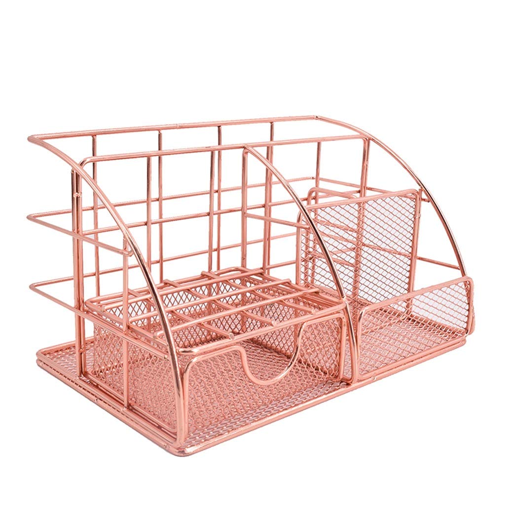 MEING Desktop Storage Rack - Multi-Purpose Document Organizer, Letter & Stationery Holder for Office, Home, School - Space Saving Desk Organizer with Shelves for Files, Books, Supplies (Ideal for Workspace & Study Organization)