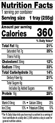 Amy's Organic Cheese Enchilada Frozen Meal - Gluten Free Microwave Dinner with Black Beans & Corn - 9oz Pack - Quick Healthy Lunch or Busy Weeknight Dinner Solution