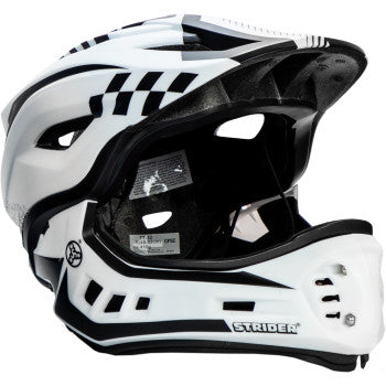 Strider ST R Full Face Mountain Bike Helmet for Adults - Lightweight & Durable MTB Cycling Helmet with Ventilation - Perfect for Downhill, Trail Riding & BMX
