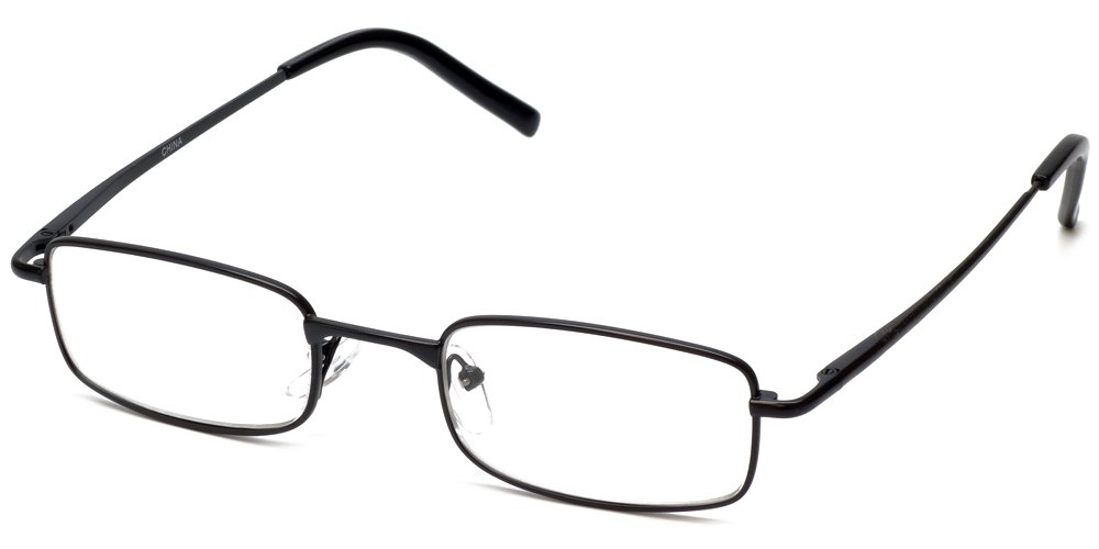 Calabria R753 Black +0.50 Reading Glasses for Men & Women - Lightweight Comfortable Eyewear for Reading, Computer Use & Daily Activities