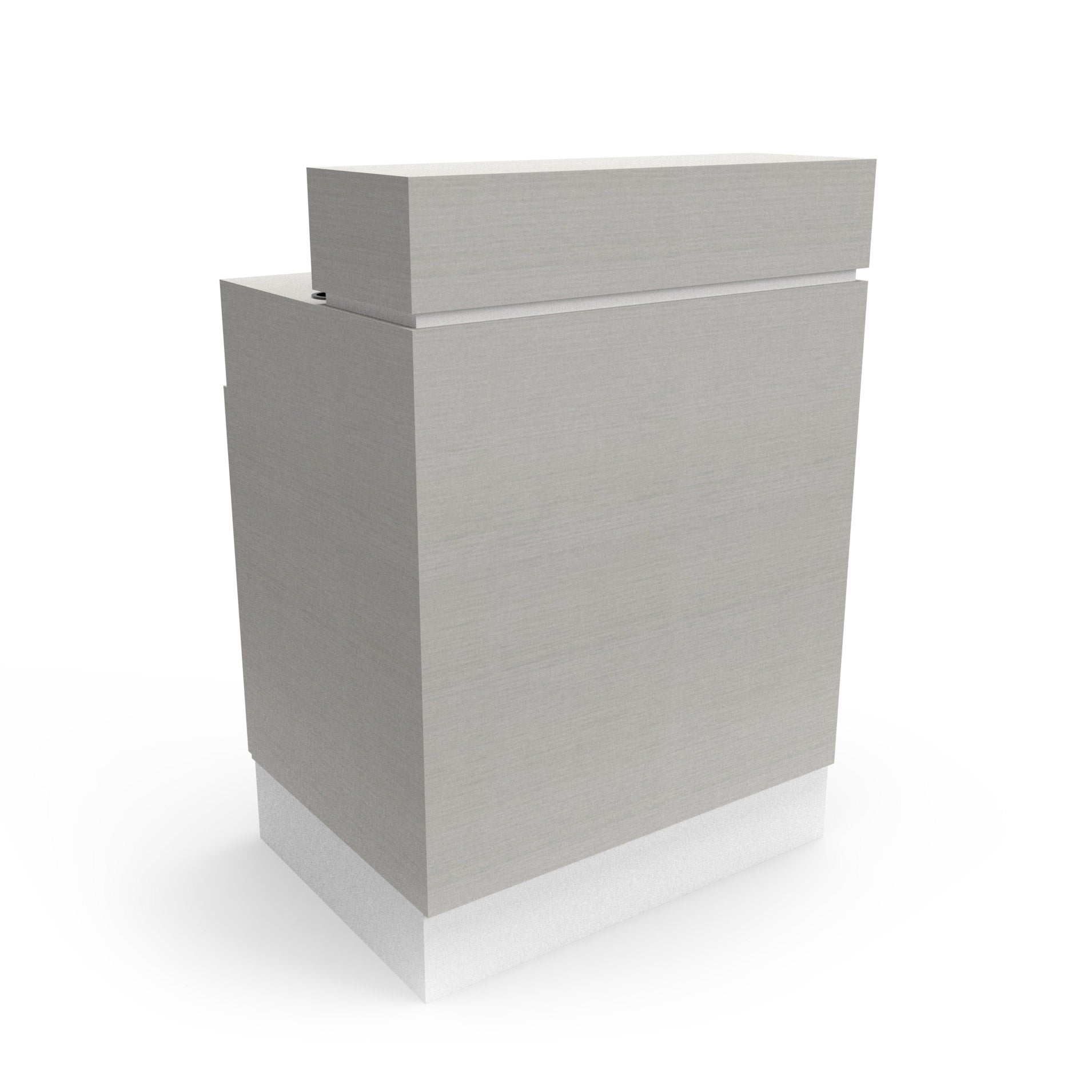 REVE Concierge Desk - Elegant and Functional Reception Table for Hotels, Offices, and Luxury Spaces