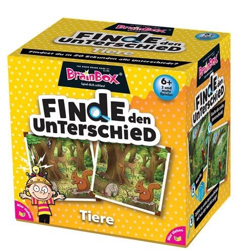 94917 Find The Difference Animals - Educational Search Game for Kids 6+ | Multi-Coloured Learning Activity for Home & Classroom