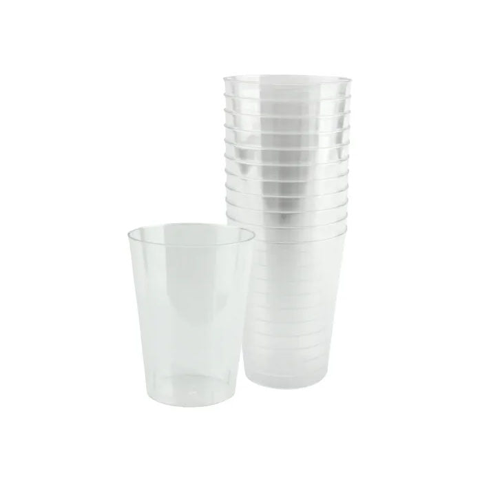 Premium 12-Pack Plastic Whiskey Glasses - Shatterproof & BPA-Free for Outdoor Parties, Camping, and BBQs