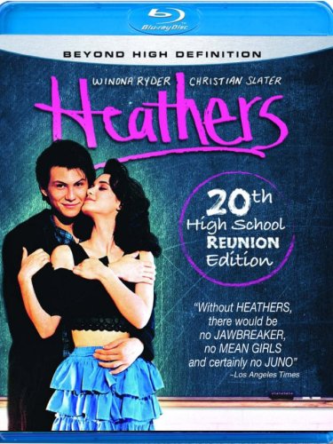 Heathers [Blu-ray] | Cult Classic Dark Comedy Movie | Perfect for Movie Nights & 80s Film Collections