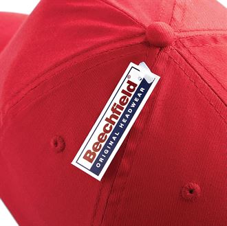 Beechfield Original 5 Panel Cap - Classic Adjustable Cotton Hat for Men & Women - Perfect for Outdoor Activities, Sports & Casual Wear