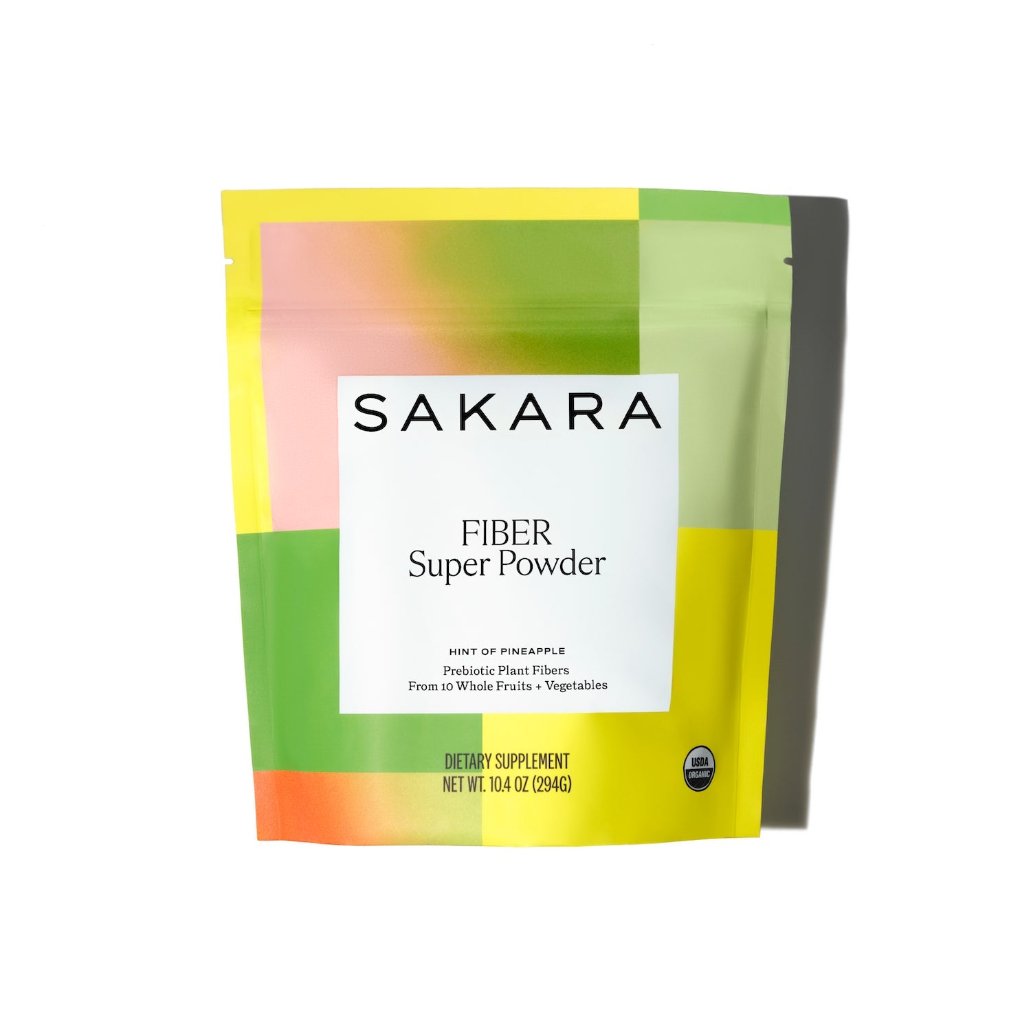 Sakara Life Fiber Super Powder - Organic Plant-Based Fiber Supplement for Digestive Health & Weight Management | Perfect for Smoothies, Juices & Daily Wellness Routine