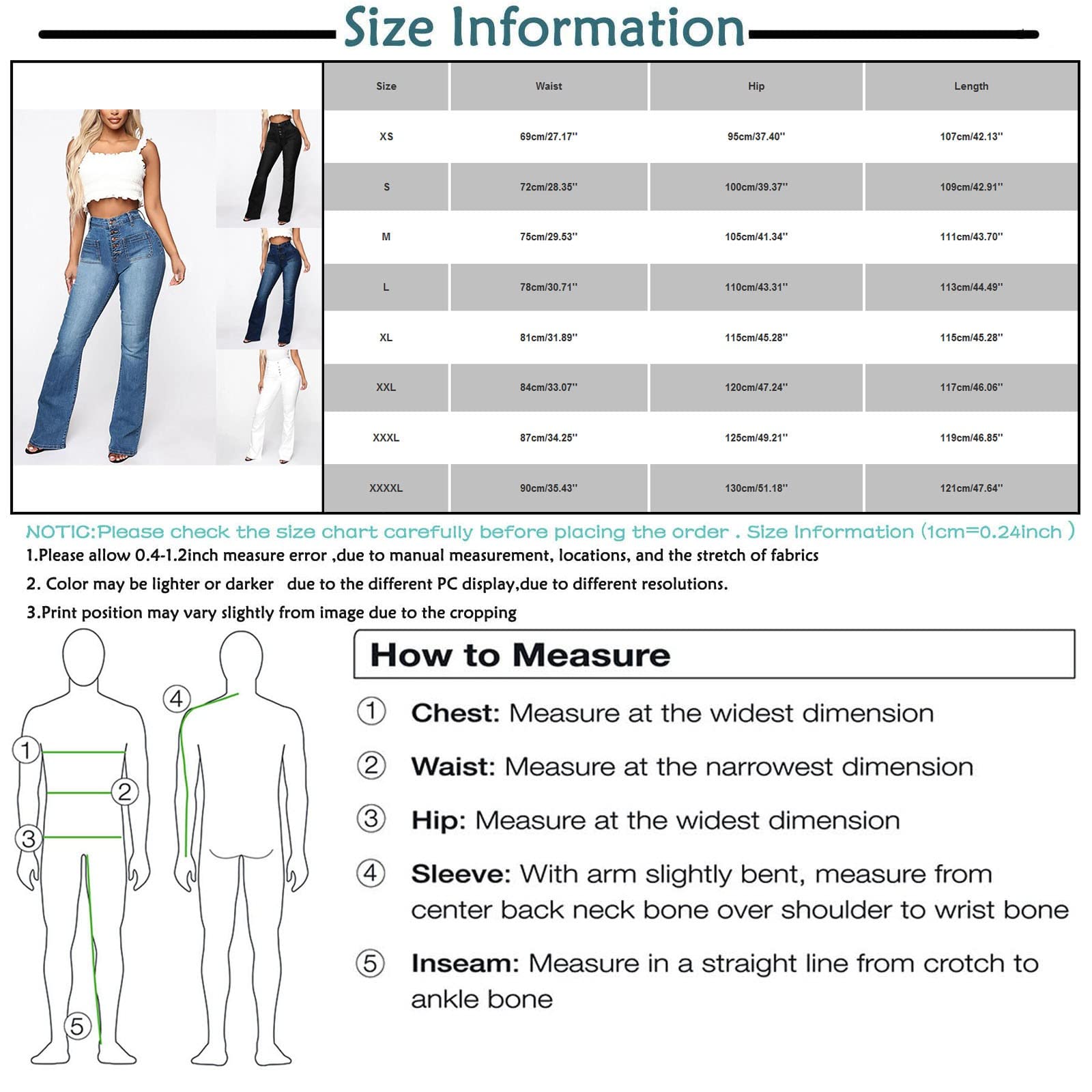 High Waisted Stretch Skinny Jeans for Women - Size 12 Plus Size (3XL) Dark Blue Denim Pants with Elastic Waist & Zipper | Daily Deals Clearance | Perfect for Casual Wear, Office Outfits & Night Out