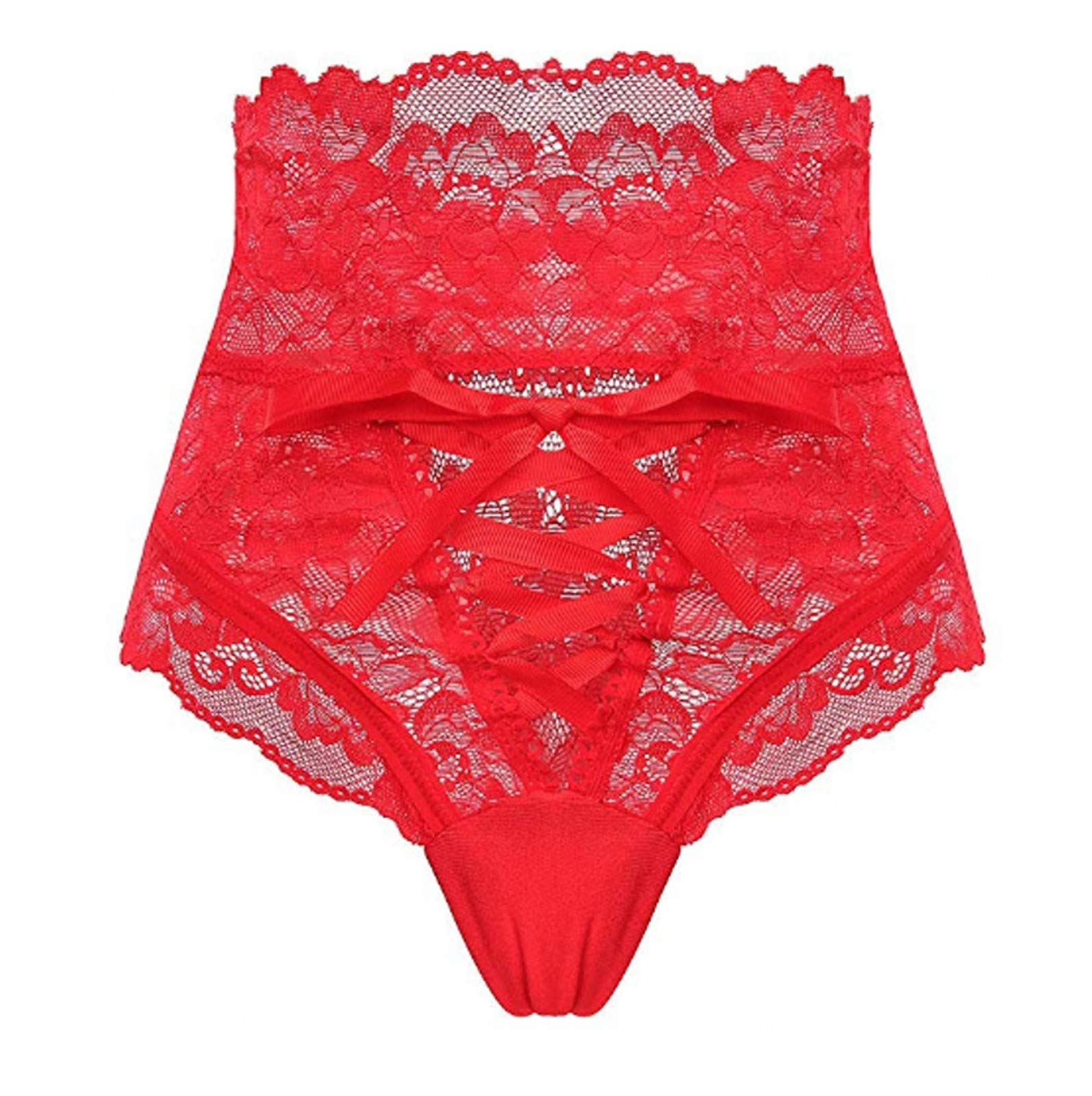 Sexy Lace Thong Underwear for Women - Comfortable Lingerie with Bandage Design, Plus Size Options - Perfect for Date Nights, Boudoir Photography & Sensual Occasions