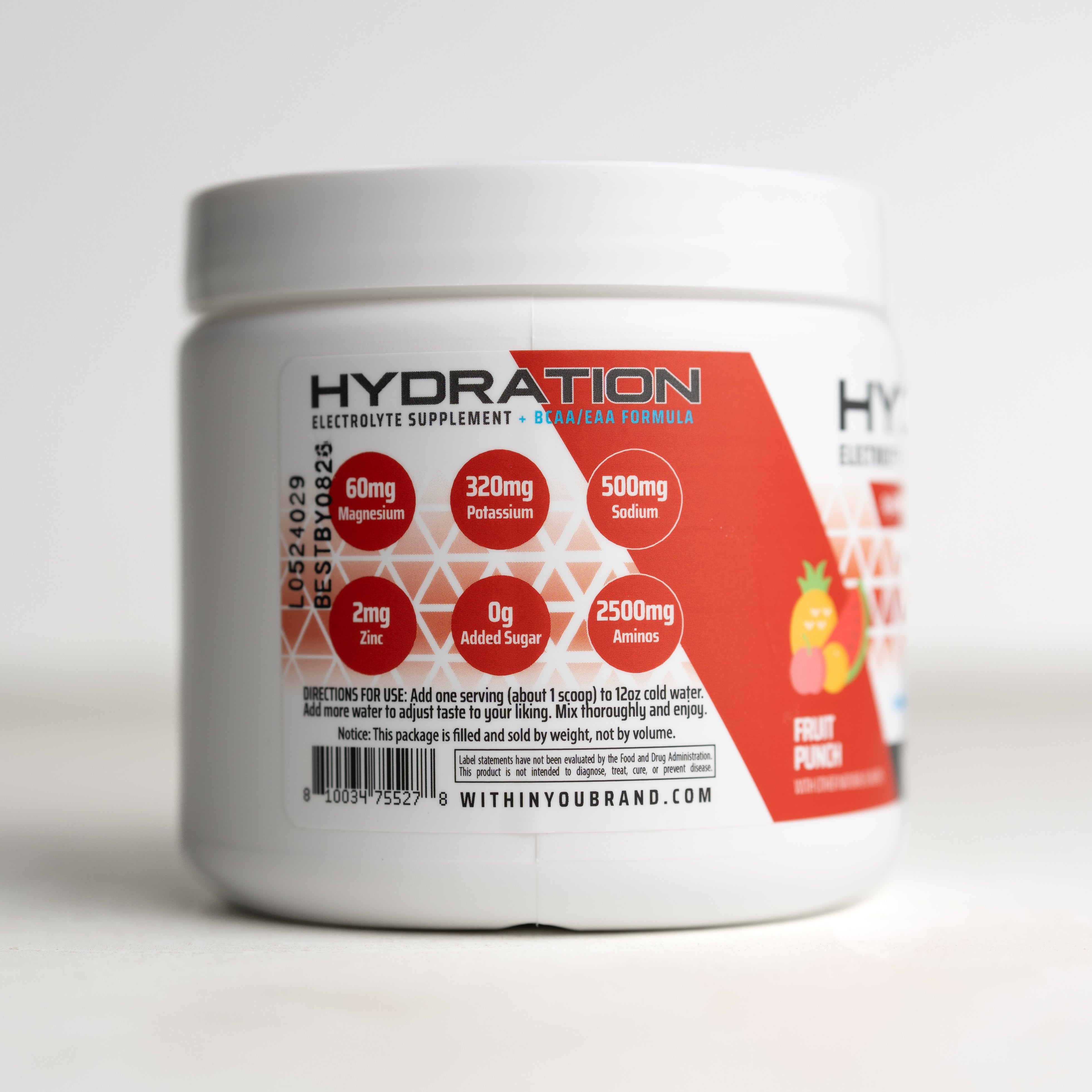 Premium Hydration Electrolyte Powder with Essential Amino Acids (EAAs) - Boost Energy & Recovery for Athletes, Workouts & Active Lifestyles