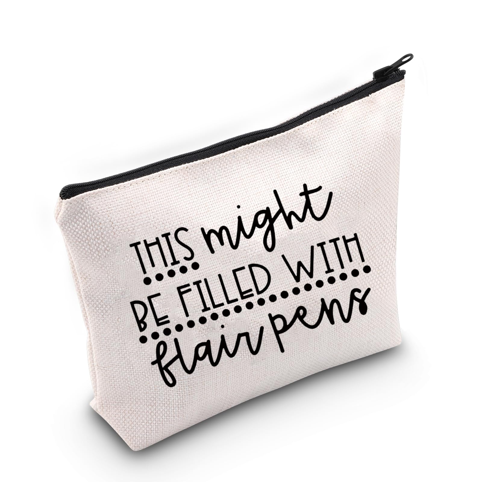 TSOTMO Teacher Gift Pen Pouch - Premium Flair Pens Pencil Case for Educators (Perfect for Classroom Organization, Teacher Appreciation Gifts & School Supplies)