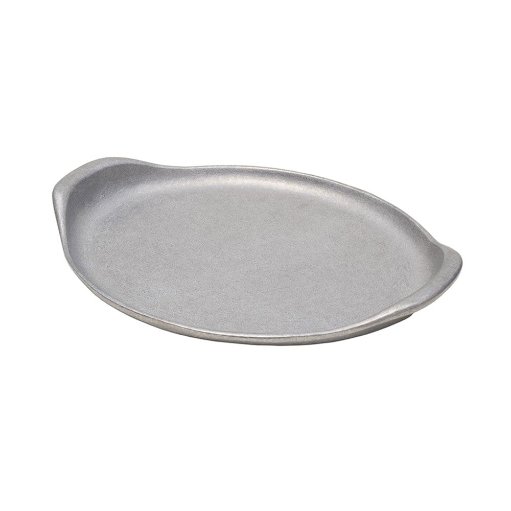 Premium Stainless Steel Flat Grill Pan - Non-Stick BBQ Griddle for Steak, Burgers & Pancakes - Perfect for Indoor & Outdoor Cooking, Camping & Backyard BBQs