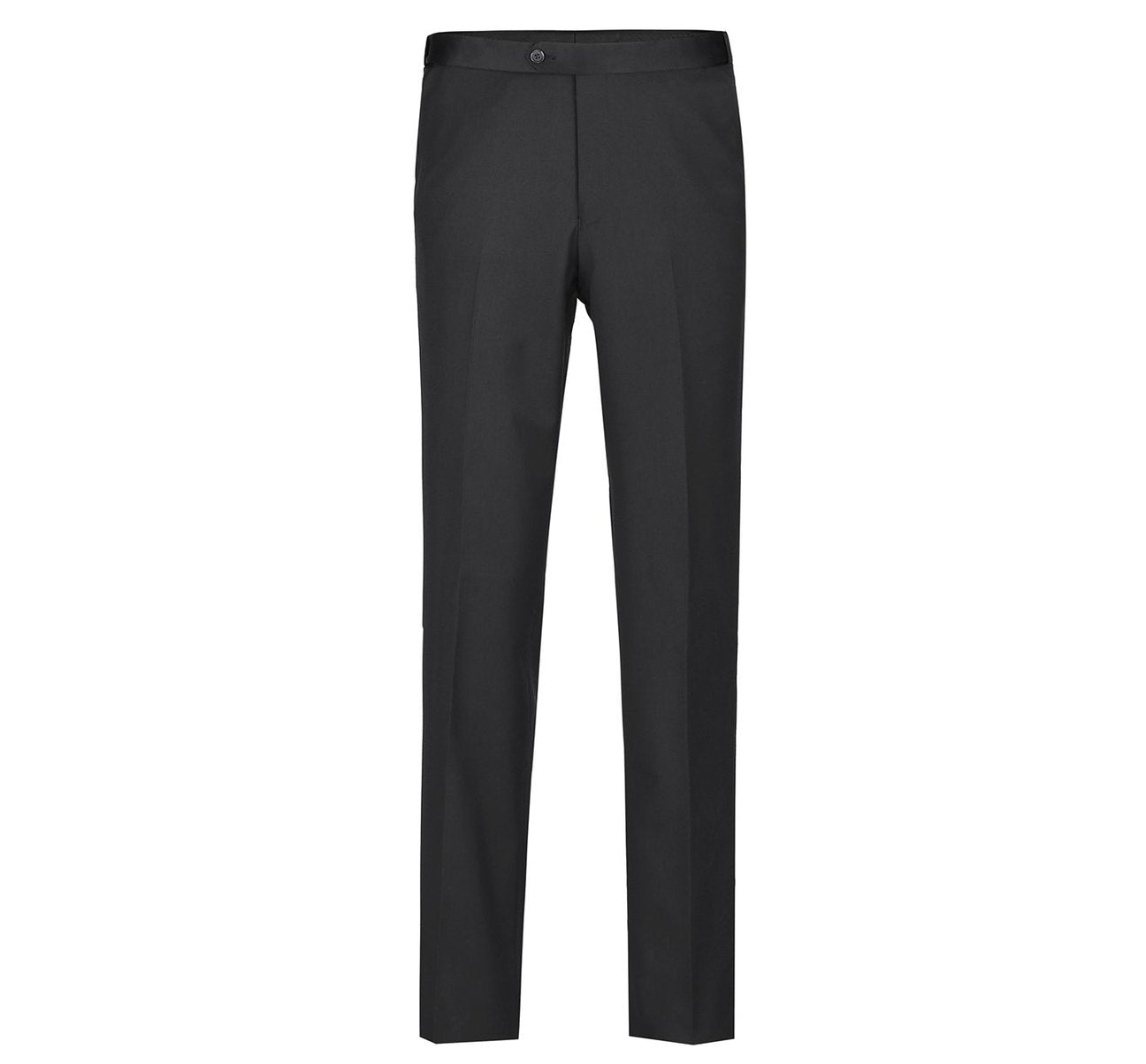Alessandro Vitello by Renoir Satin Slim Fit Notched Lapel 2 Piece Tuxedo Suit RI201 | Formal Wedding Attire, Black Tie Events & Evening Gala Outfit