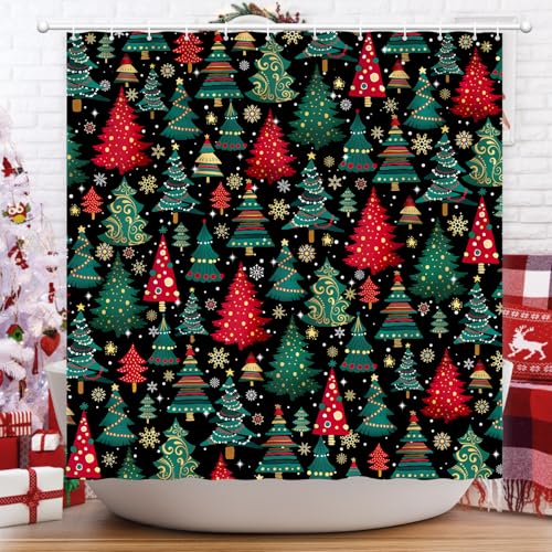 Red Green Christmas Tree