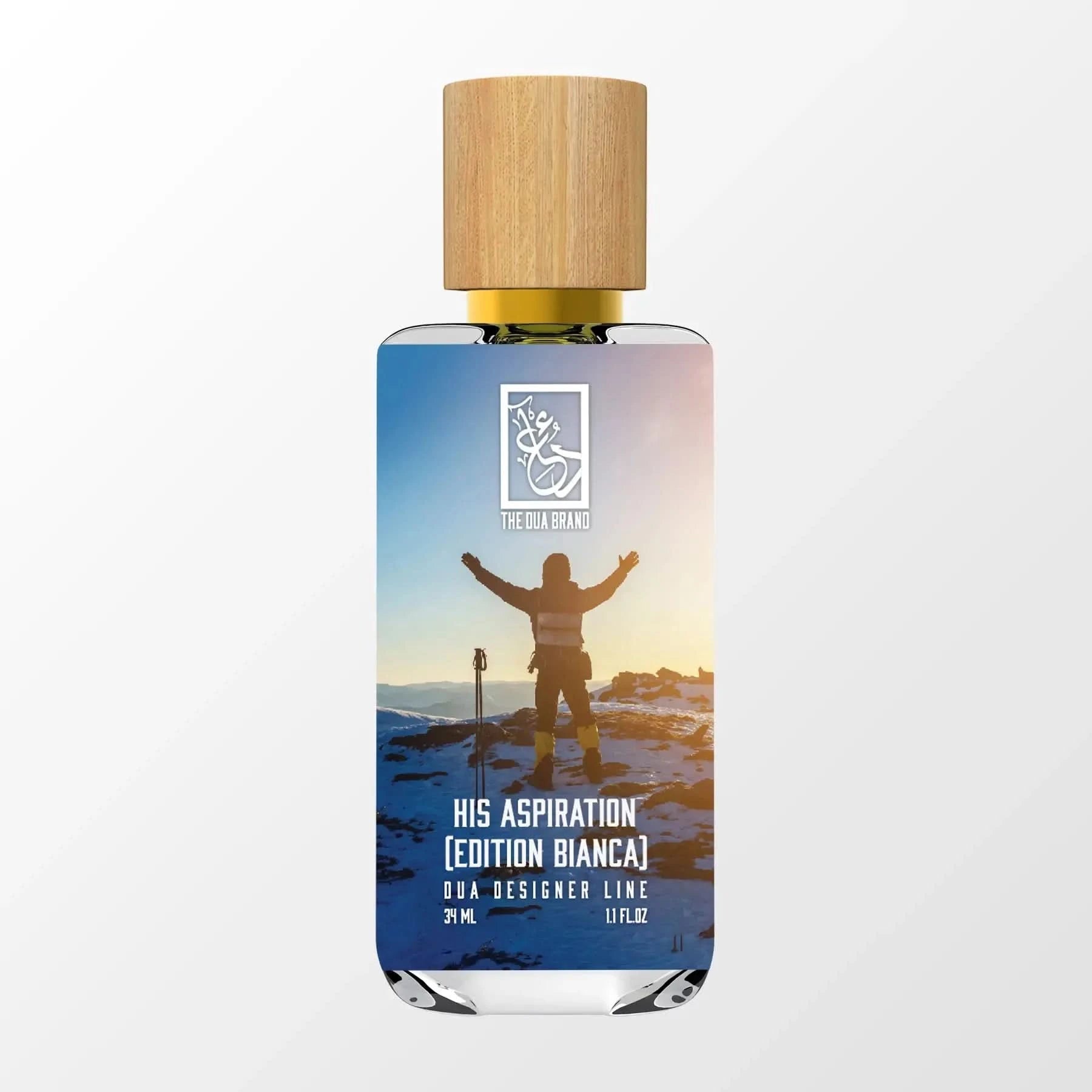 His Aspiration (Edition Bianca) - Premium Luxury Cologne for Men - Elegant Day & Night Fragrance for Work, Date & Special Occasions