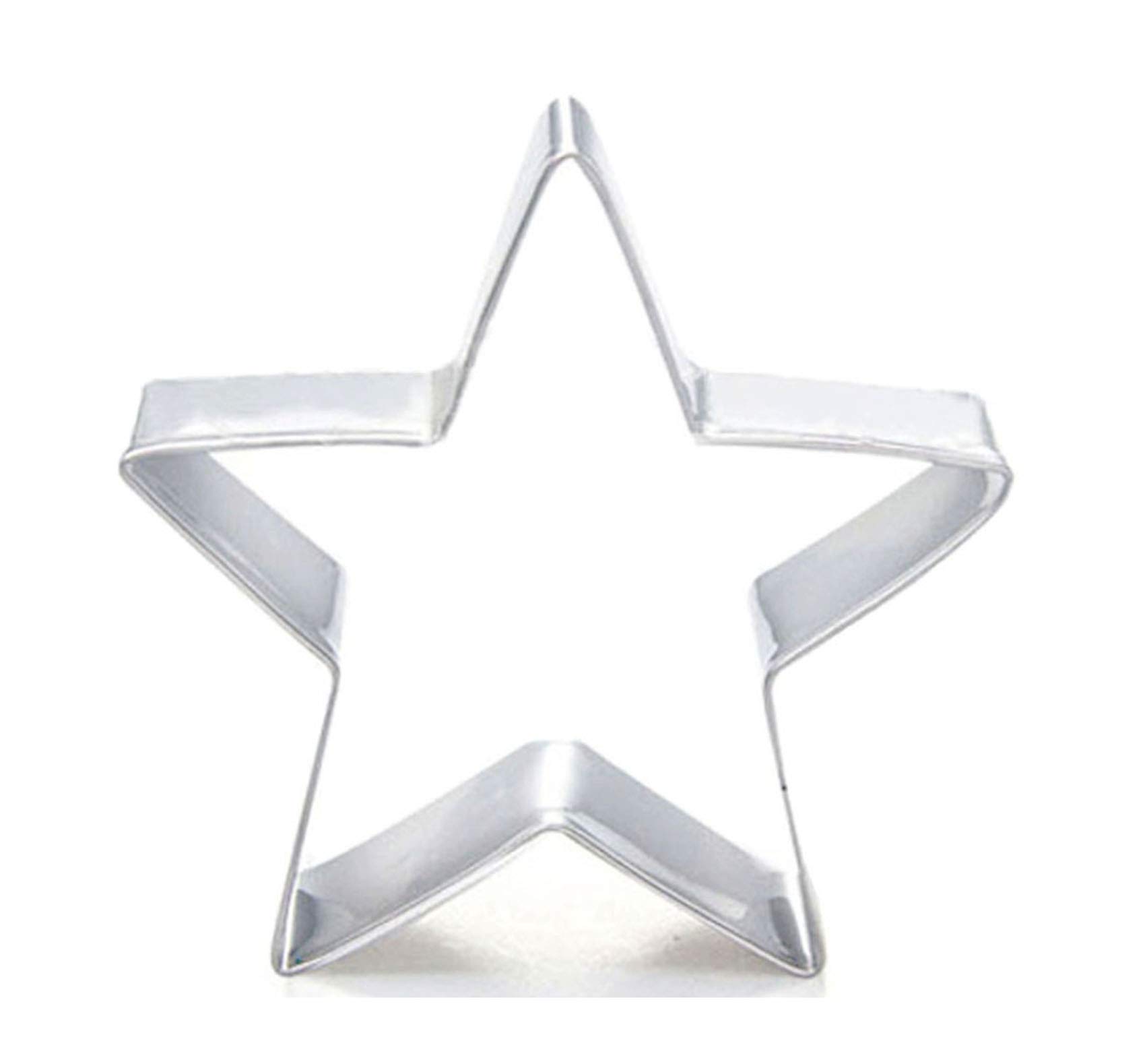 Pentagram Five-Pointed Star Cookie Cutter Set - Stainless Steel Christmas Baking Tools for Holiday Cookies, Gingerbread, Sugar Cookies - Perfect for Christmas, Halloween, Witchcraft & Pagan Celebrations