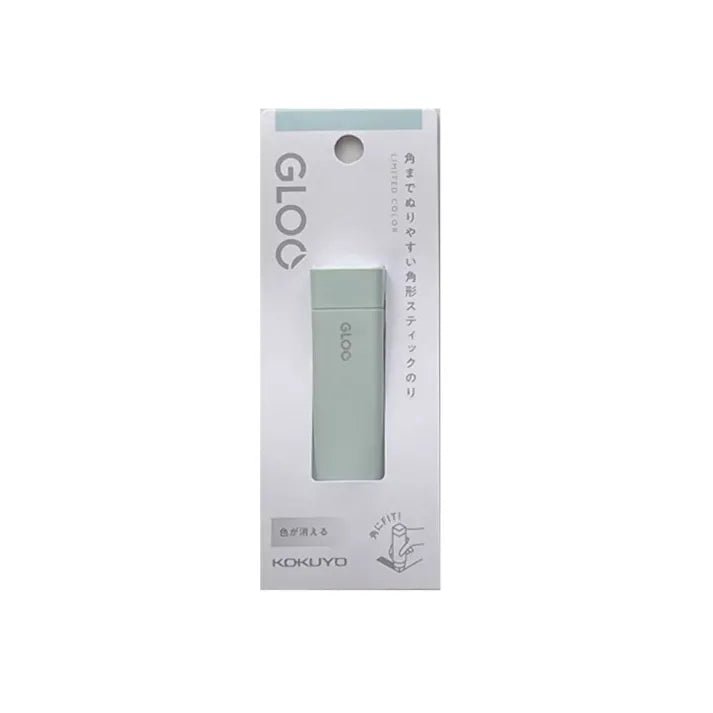 KOKUYO Gloo Square Glue Stick - Washable, Strong Adhesive for Paper, Photos & Crafts - Perfect for School, Office & Scrapbooking Projects (Limited Colors Available)