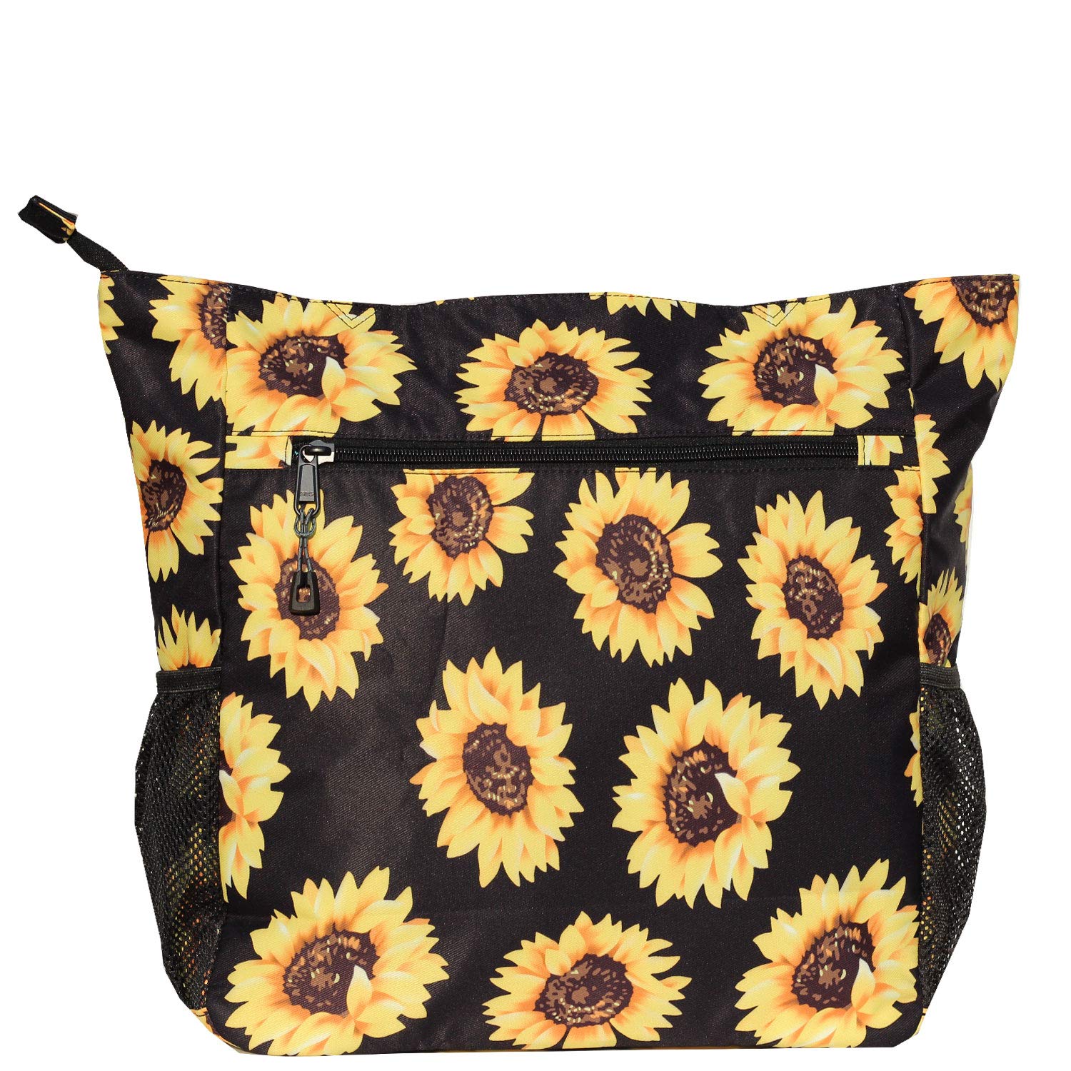 ESVAN Waterproof Floral Print Large Tote Bag - Durable Gym Beach Travel Shoulder Bag for Women - Perfect for Work, Shopping & Vacation Essentials