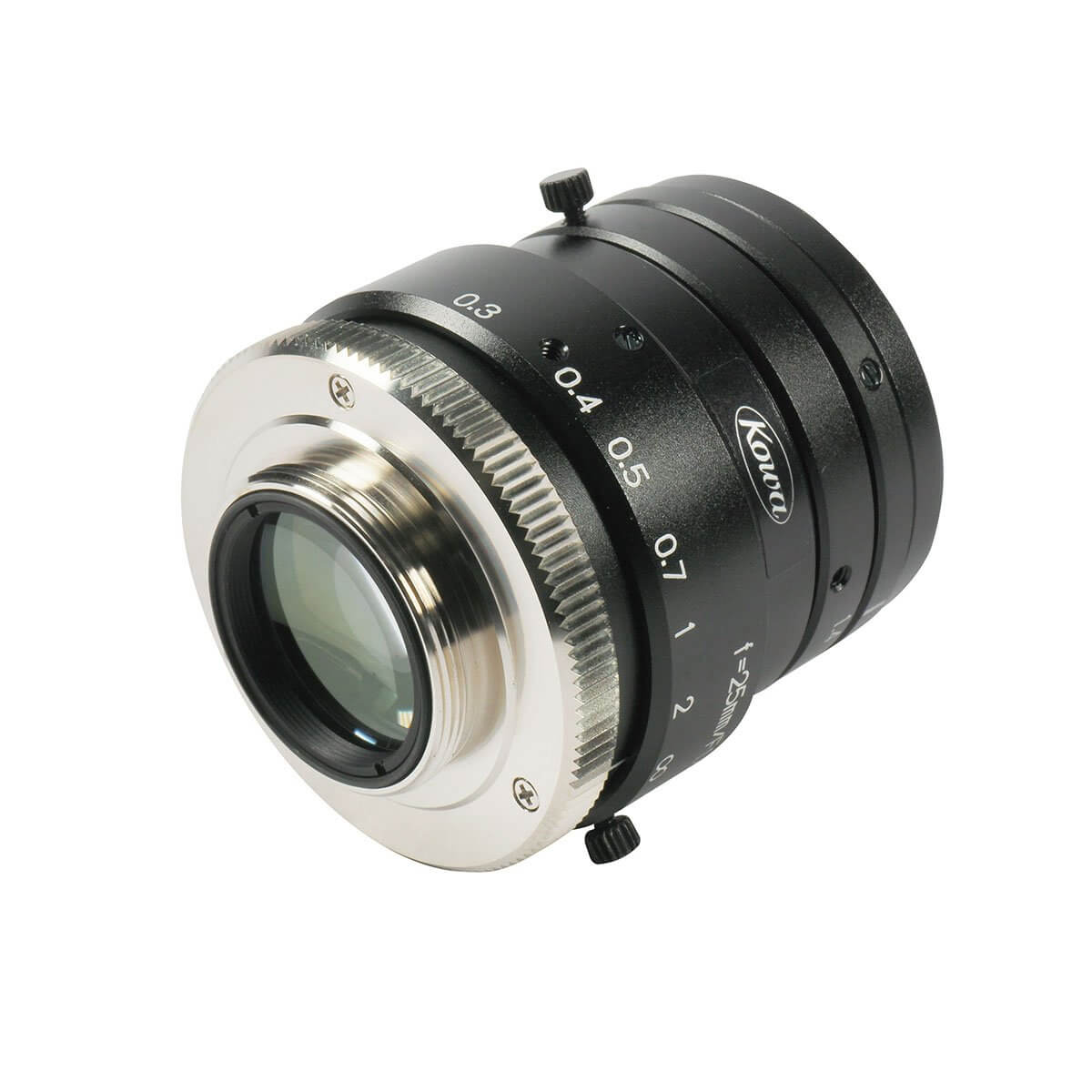 LM25HC SW 1.25mm F1.4 C Mount Lens for CCTV Security Cameras - High Speed Low Light Photography, Ideal for Surveillance & Industrial Machine Vision Applications