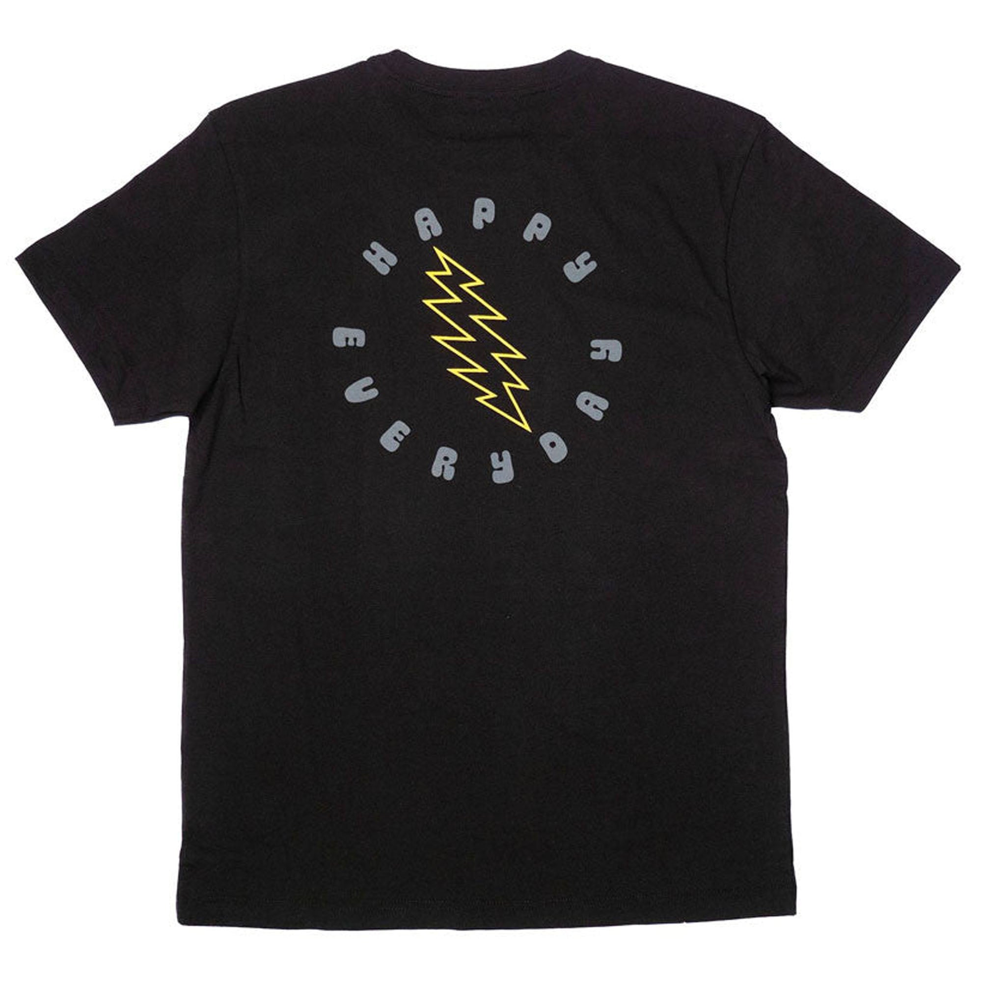 Channel Islands Happy 24/7 Men's Short Sleeve T-Shirt - Soft Cotton Crew Neck Tee for Casual Wear & Everyday Comfort - Black
