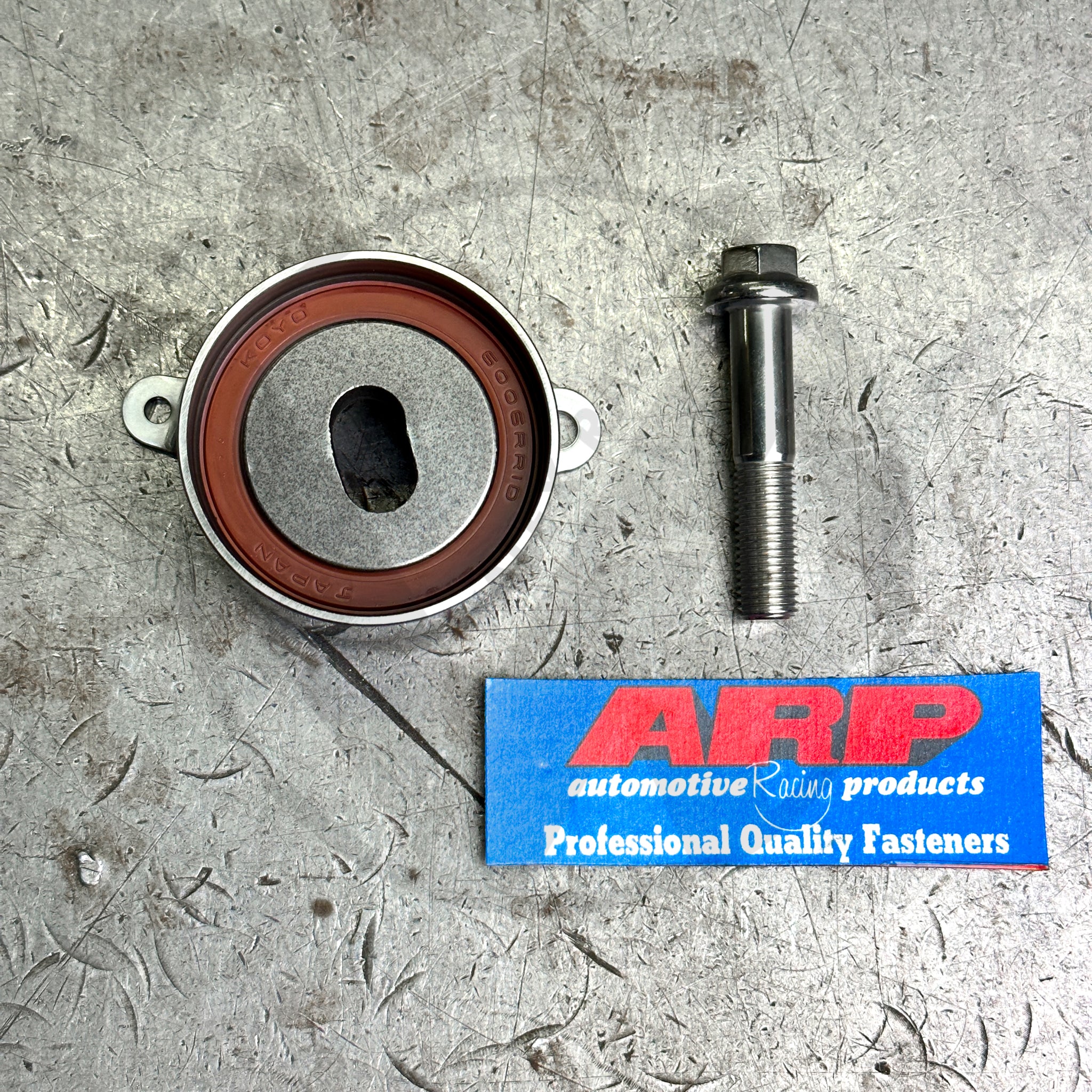 ARP B Series Stainless Steel Timing Belt Tensioner Bolt Upgrade Kit - High Performance Replacement Part for Chevy, GMC, Ford Vehicles - Perfect for Engine Maintenance & Performance Tuning