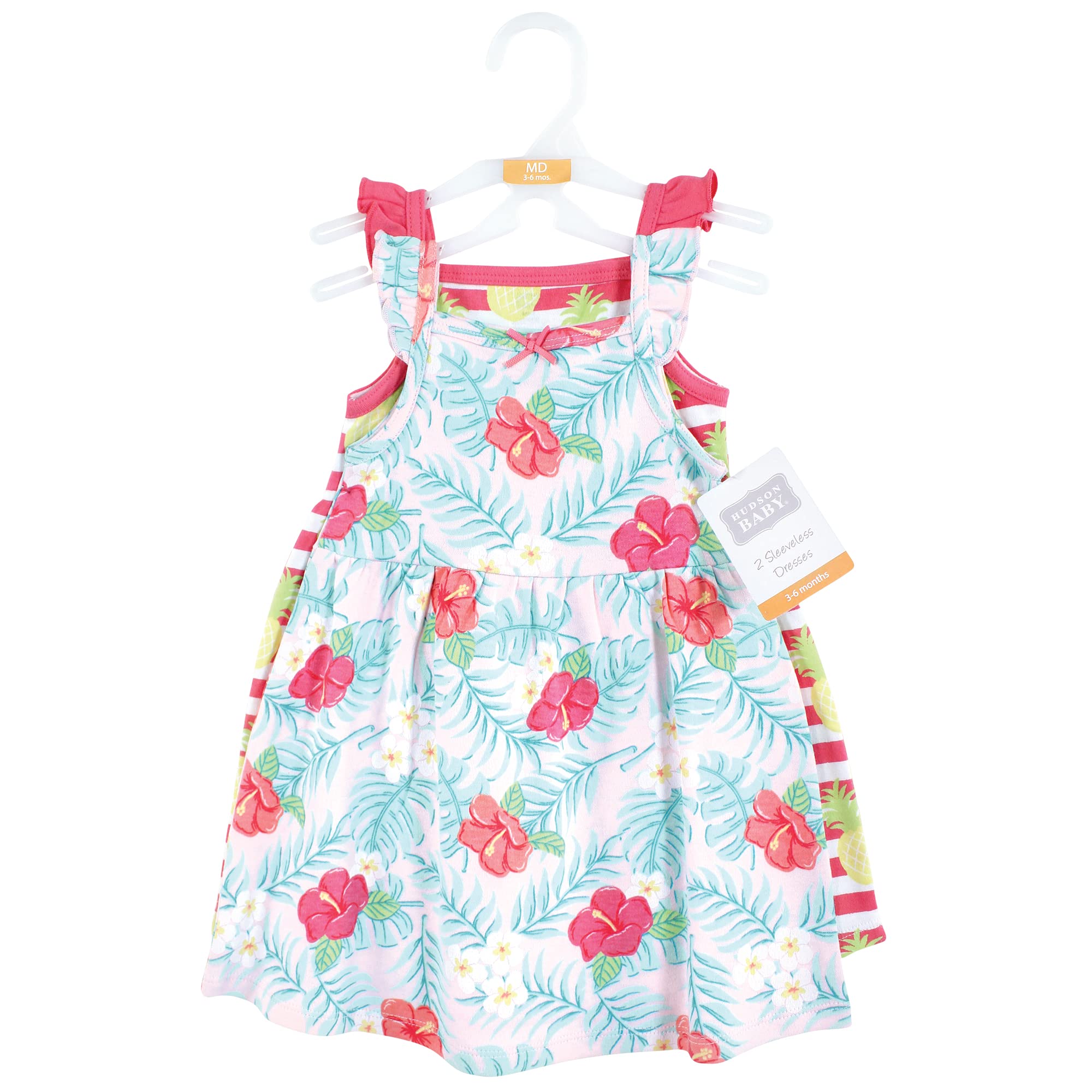 Hudson Baby Girls' Cotton Dresses for Play & Outings