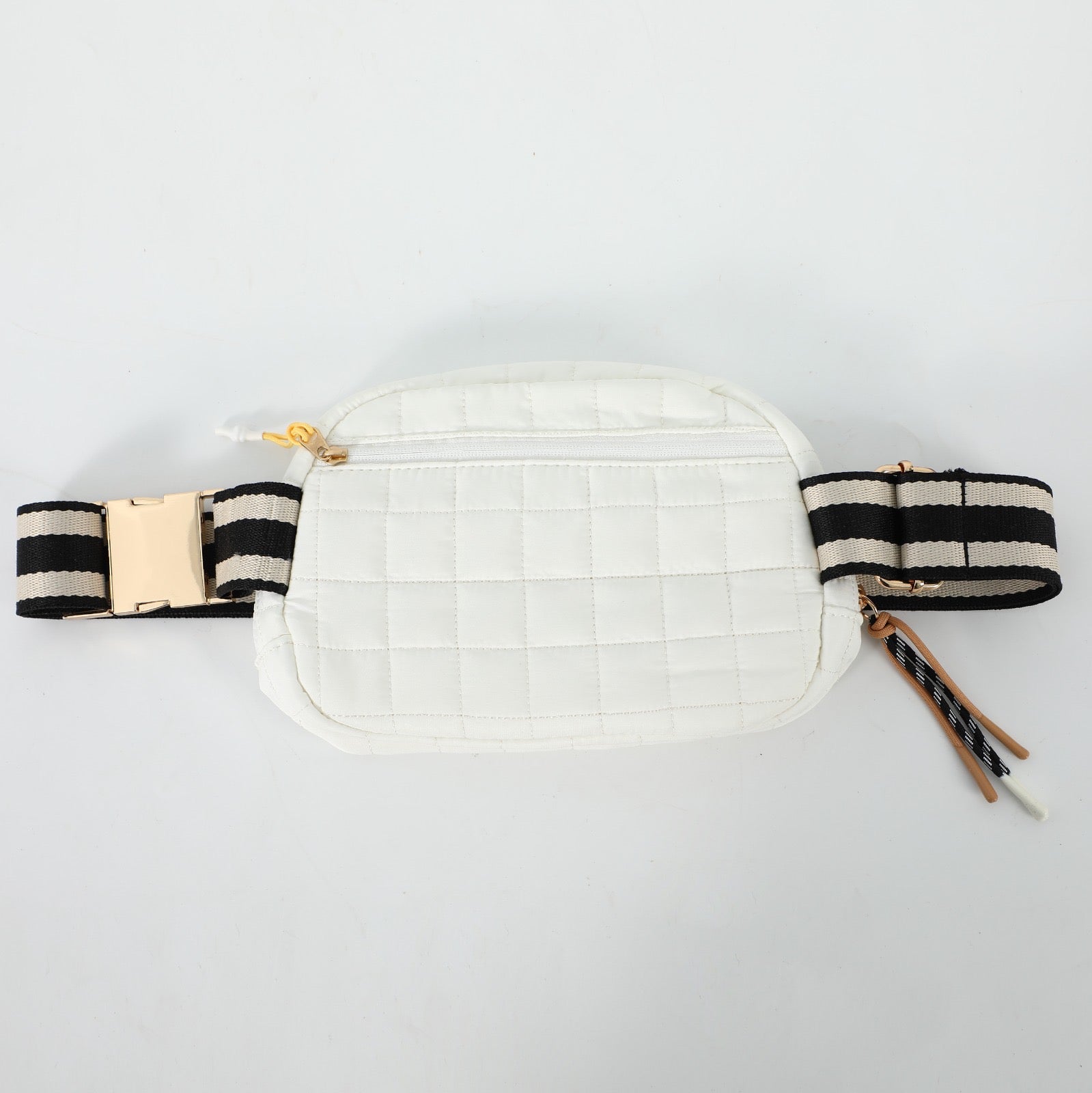 Quilted Belt Bag for Women - Stylish Crossbody Fanny Pack with Adjustable Strap - Perfect for Travel, Running, Hiking & Everyday Use