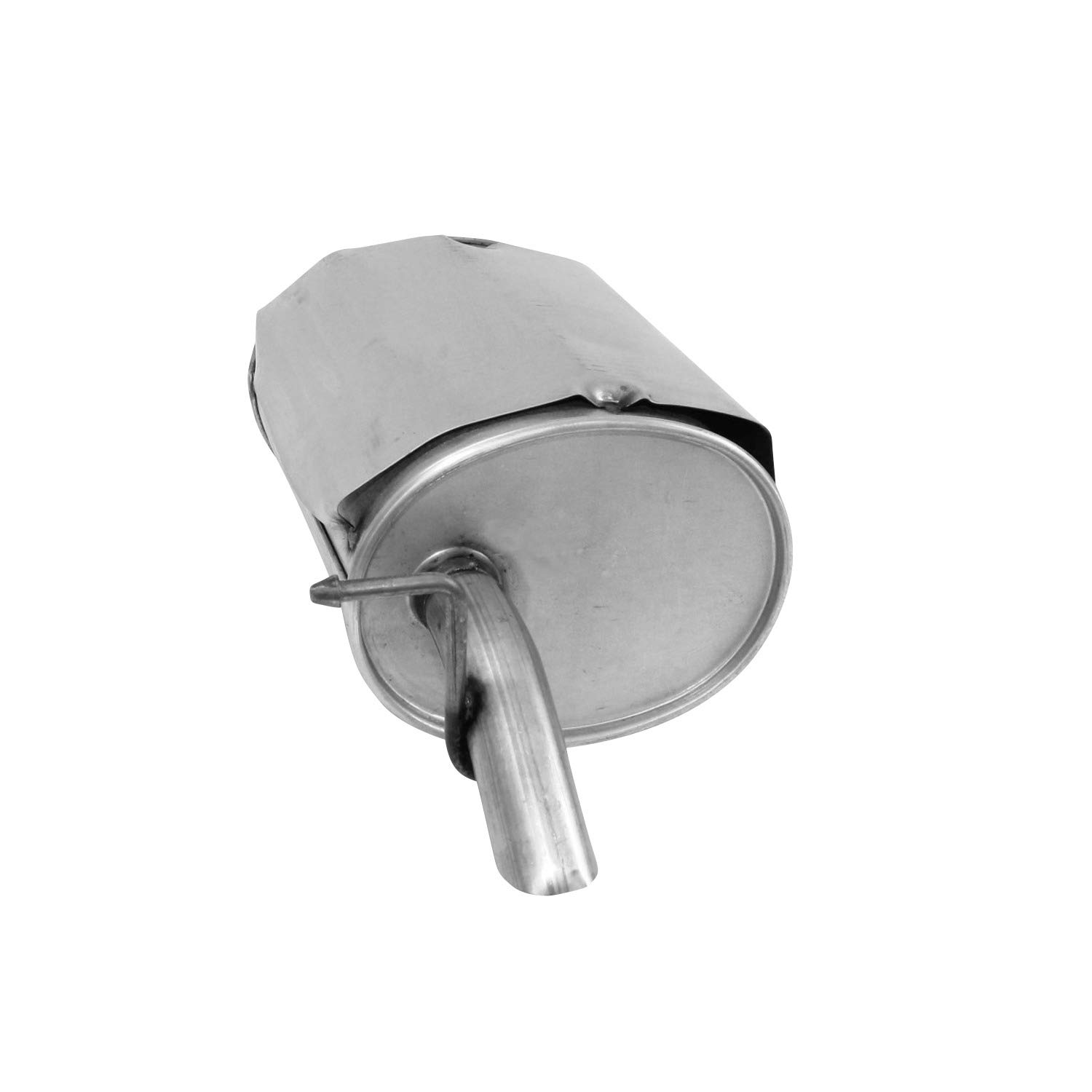 AP Exhaust Products 3197 Performance Muffler - High-Quality Car Exhaust System Replacement for Enhanced Engine Sound & Performance - Perfect for Street Racing, Off-Roading & Daily Driving