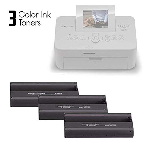 KP 108In Color Ink & Paper Set - Premium Printer Ink Cartridges & Photo Paper Combo for Home & Office Printing, Perfect for Documents, Photos, and Craft Projects