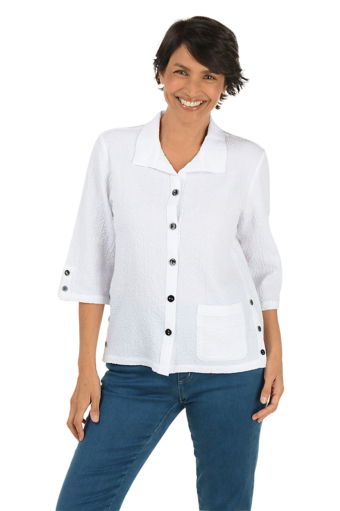 Stylish Crinkled Camp Shirt for Men & Women | Breathable Linen Blend Casual Button-Up Shirt | Perfect for Summer Outings, Beach Vacations & Outdoor Adventures
