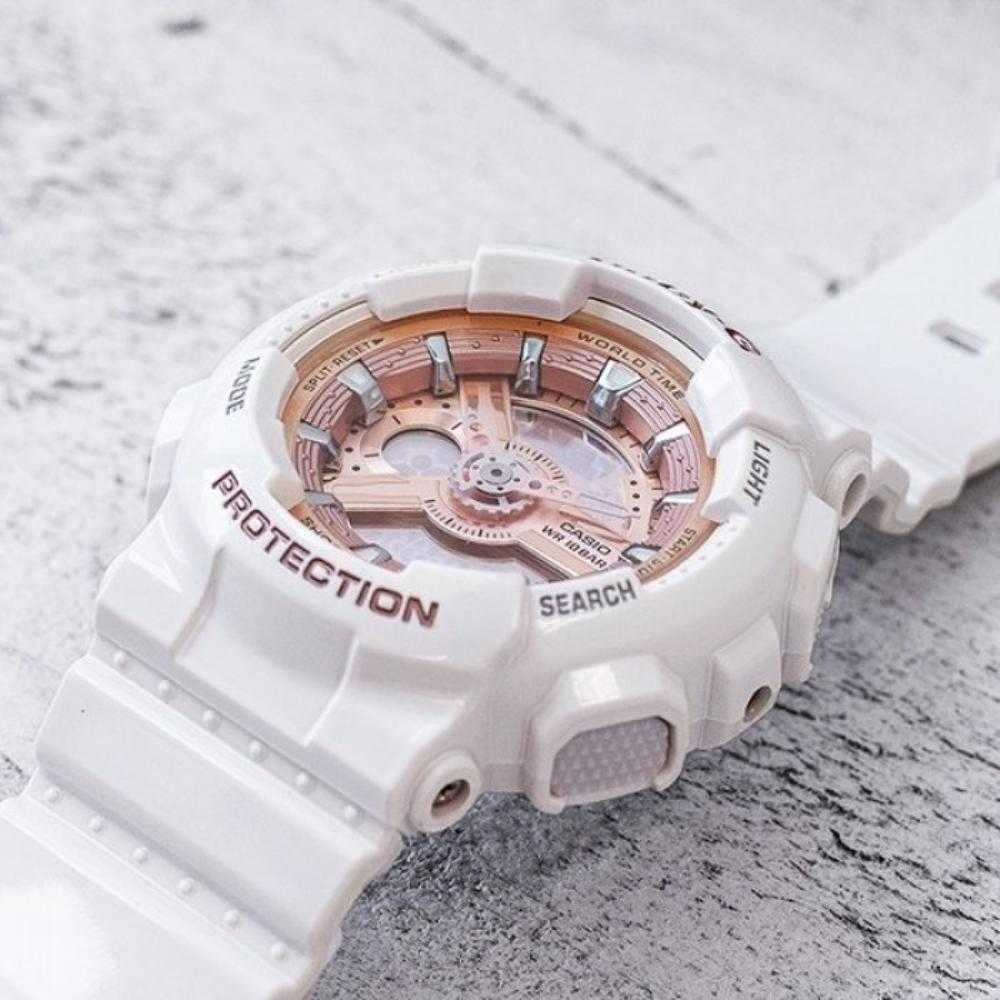 CASIO BABY-G BA-110-7A1DR Women's Analog-Digital Sports Watch - Water Resistant, Shockproof, LED Light for Outdoor, Fitness & Everyday Wear