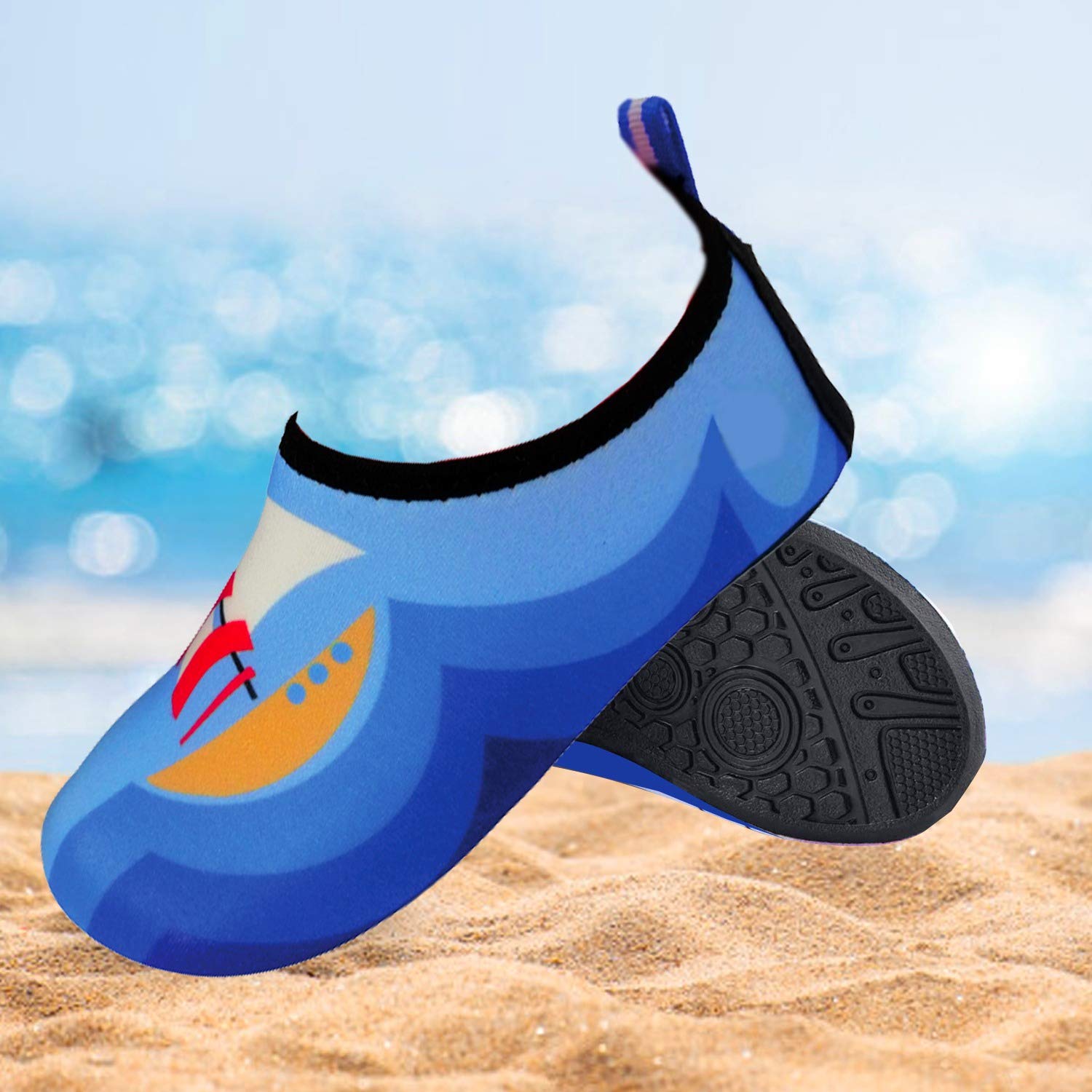 Quick-Dry Non-Slip Water Shoes for Kids & Toddlers - Lightweight Swim Shoes for Beach, Pool & Water Sports - Perfect for Summer, Sea & Outdoor Activities