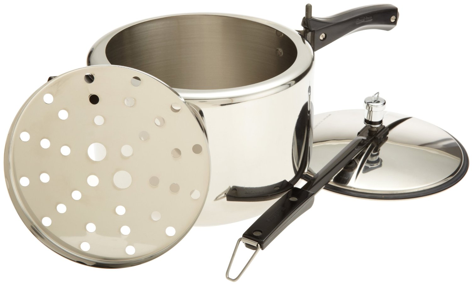 Hawkins HSS10 10L Stainless Steel Pressure Cooker - Fast & Safe Cooking for Soups, Stews, Rice & More | Perfect for Home Kitchens & Camping